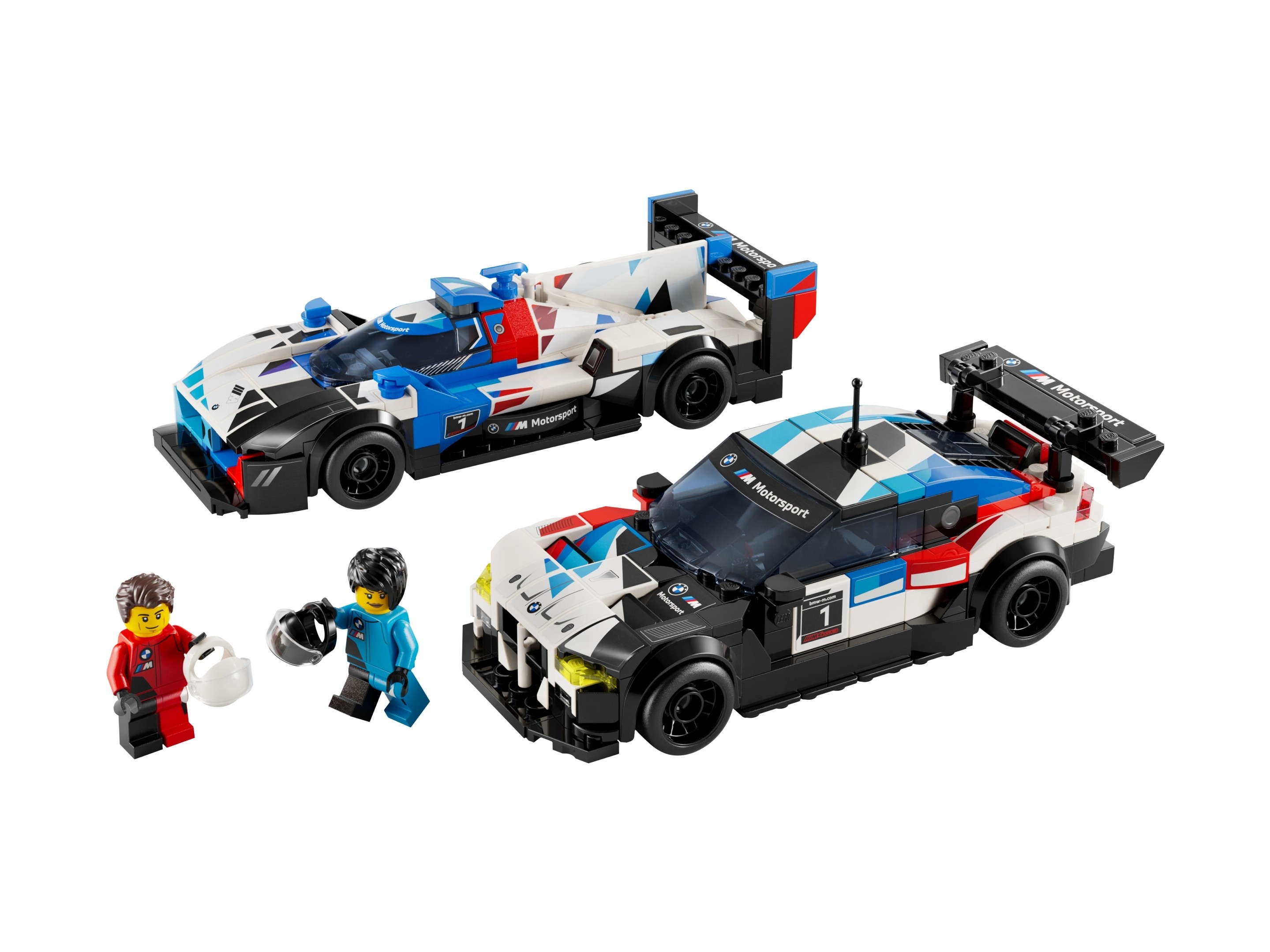 LEGO Speed Champions - Samochody wyścigowe BMW M4 GT3 & BMW M Hybrid V8