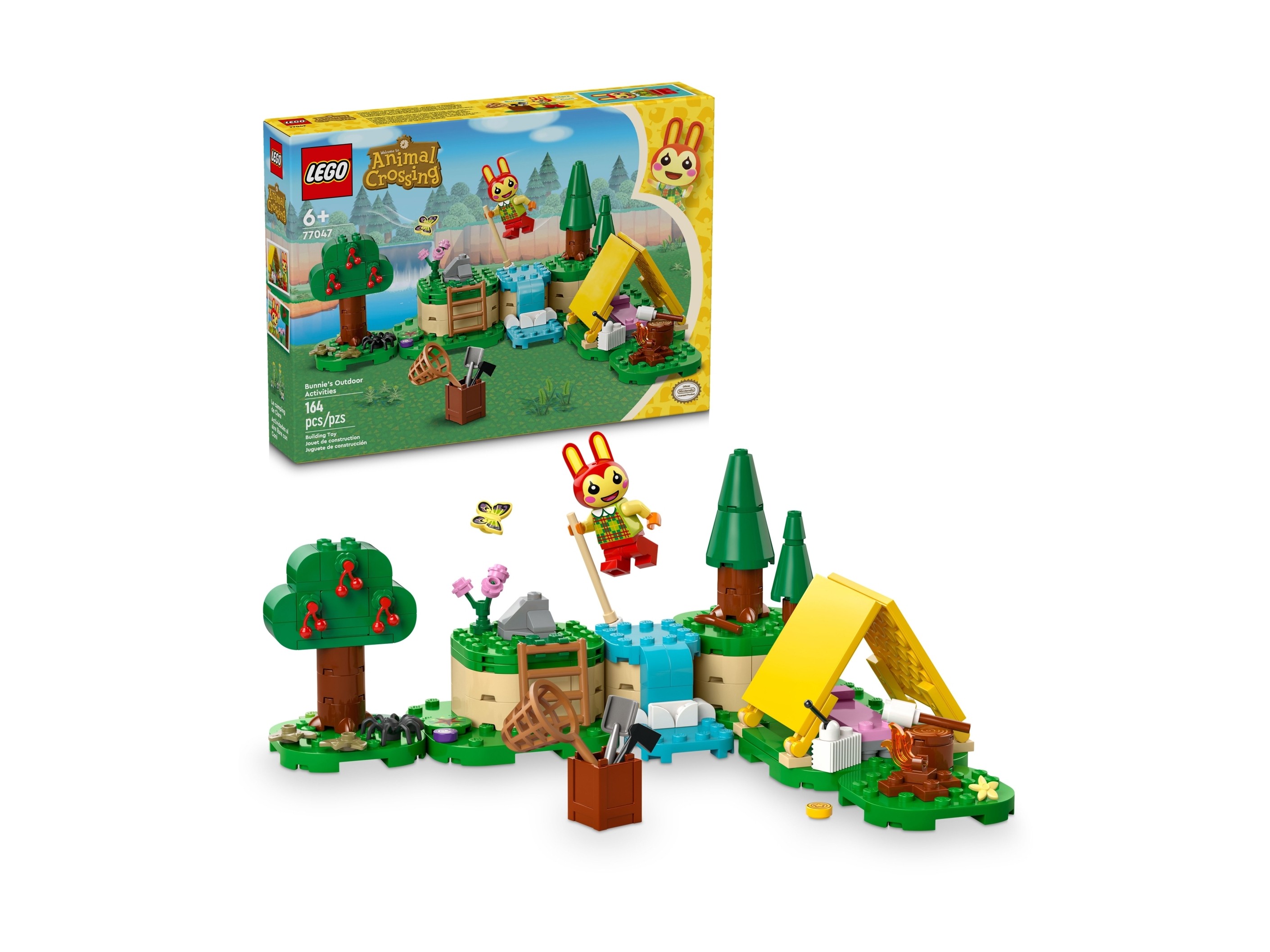 LEGO Animal Crossing - Zabawy na świeżym powietrzu Bunnie