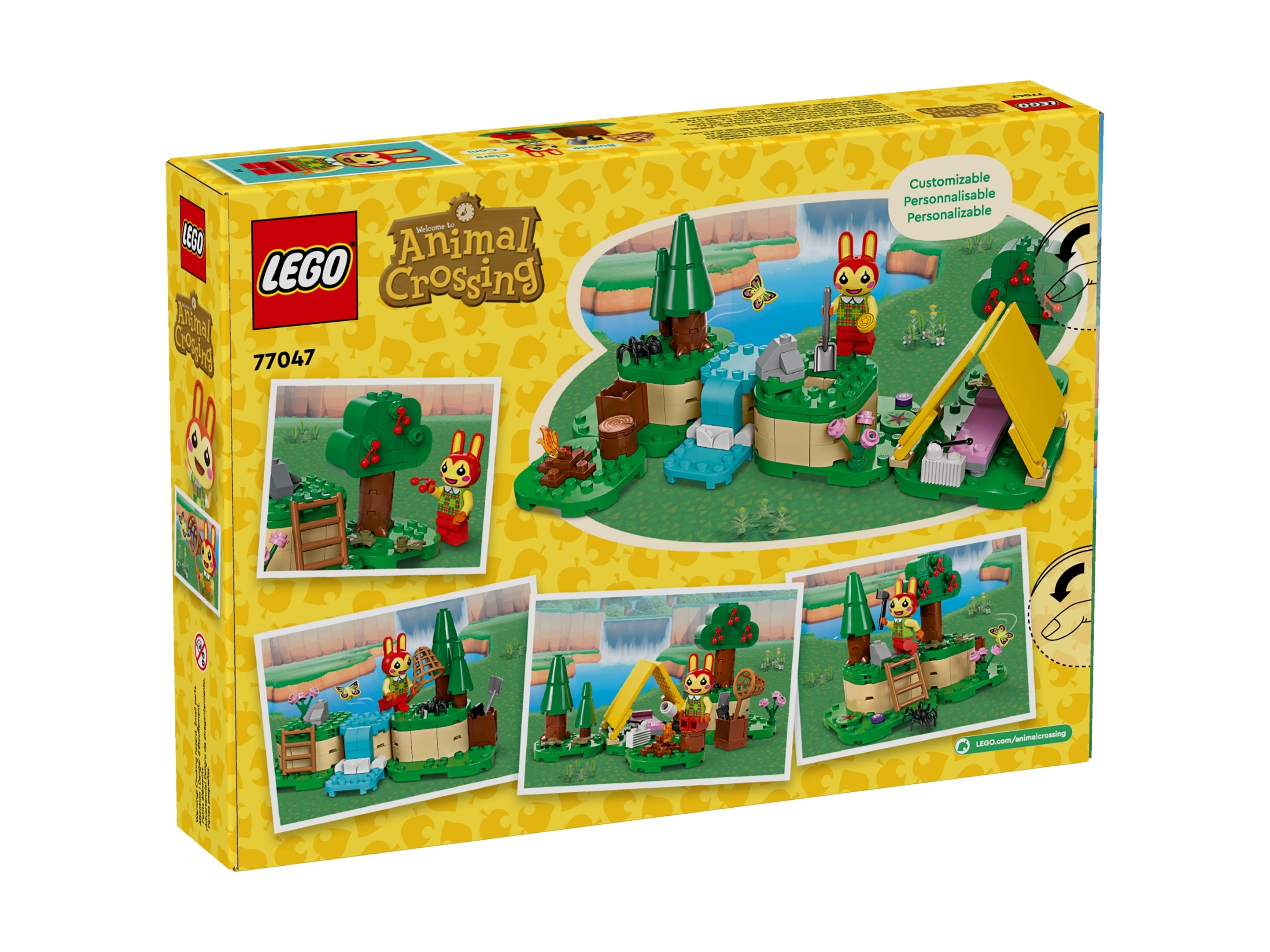 LEGO Animal Crossing - Zabawy na świeżym powietrzu Bunnie