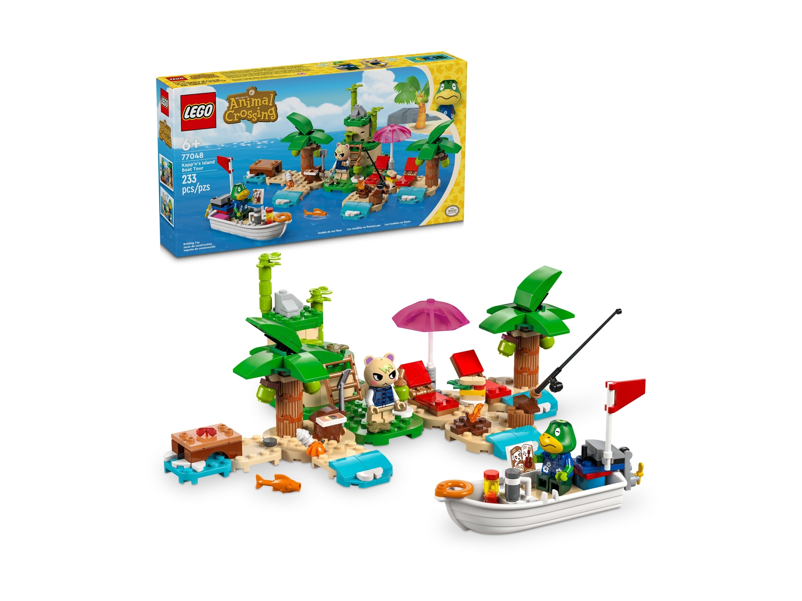 LEGO Animal Crossing - Rejs dookoła wyspy Kapp"n