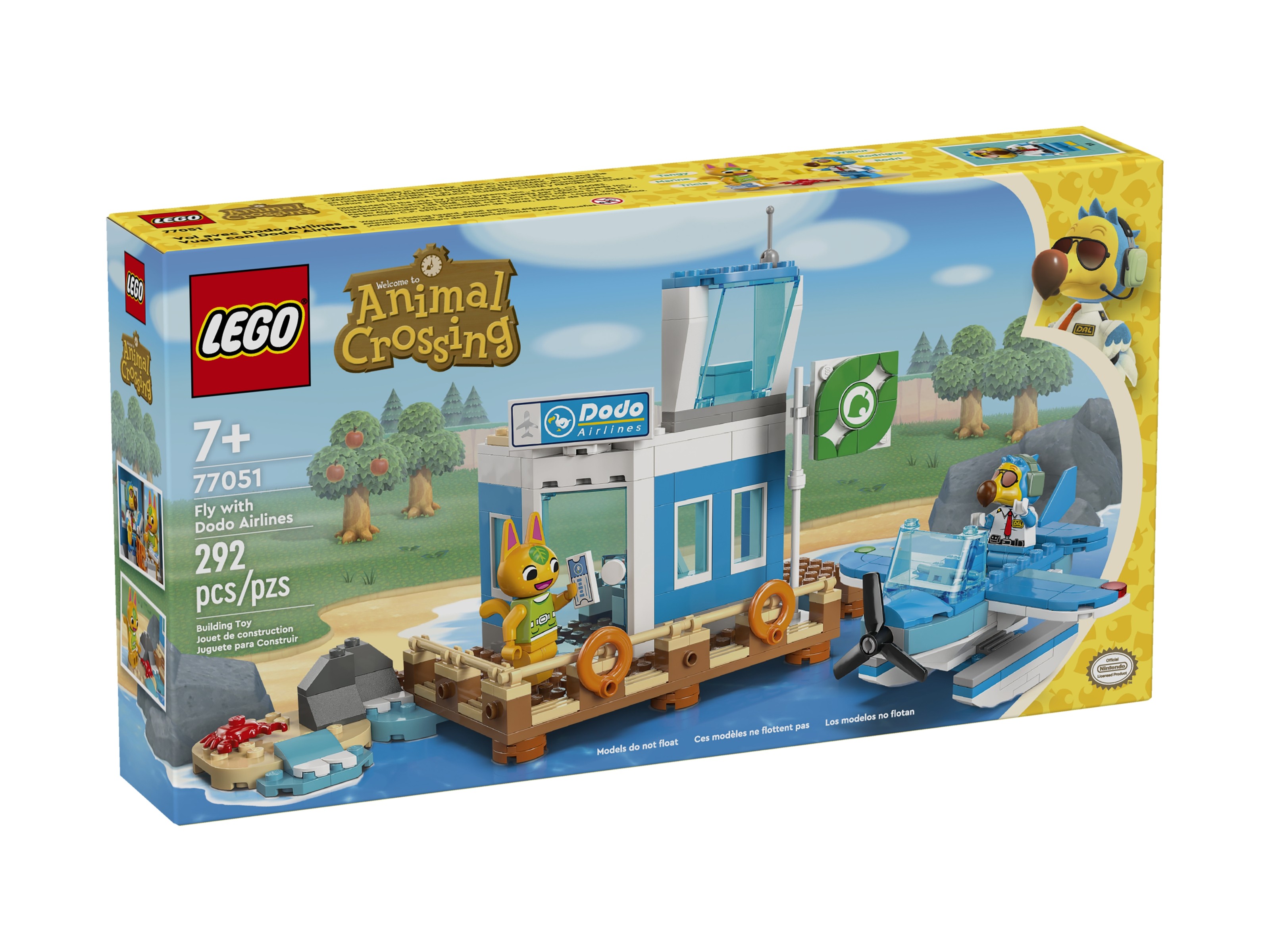 LEGO Animal Crossing - Lot z Dodo Airlines