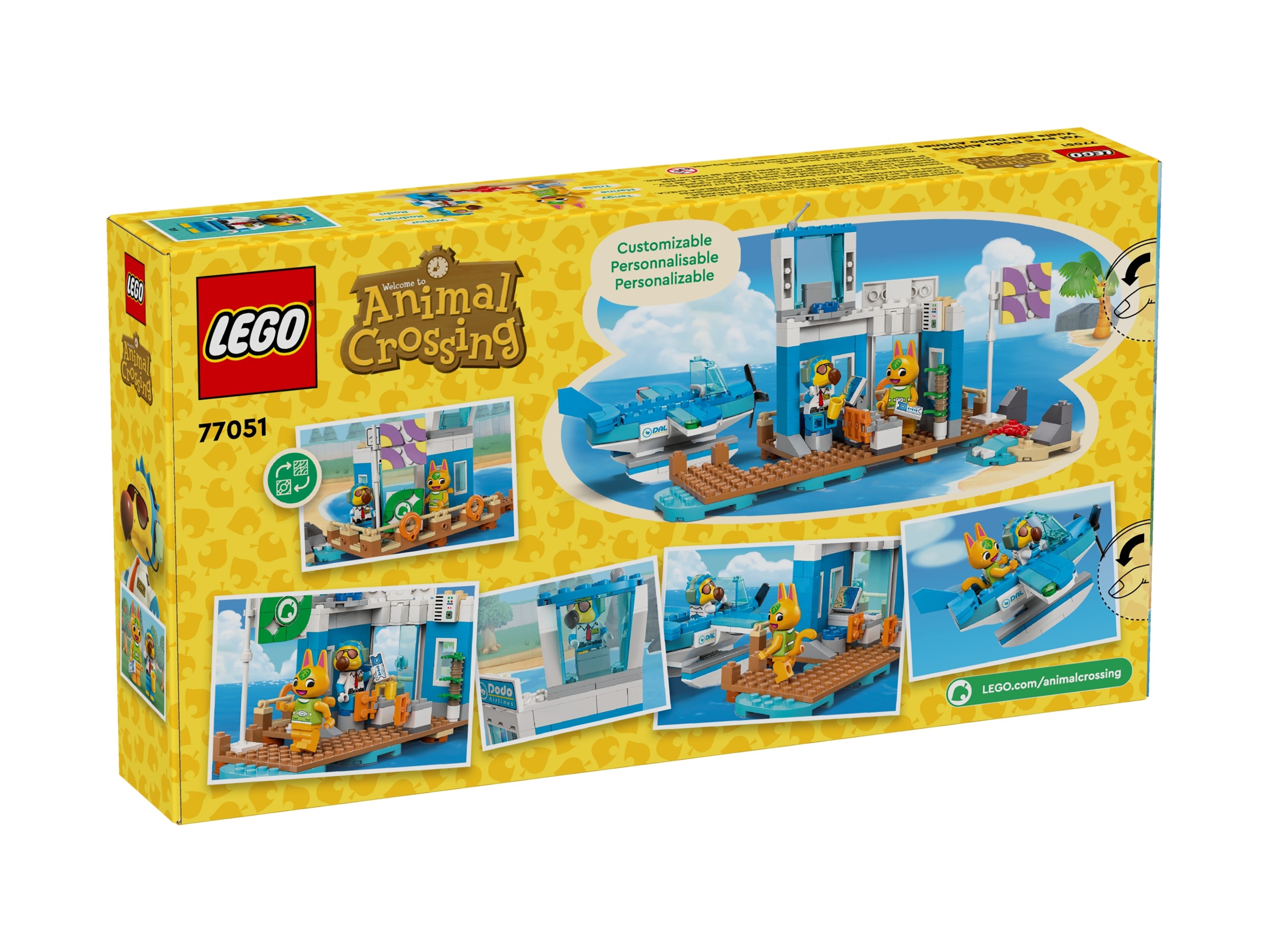 LEGO Animal Crossing - Lot z Dodo Airlines