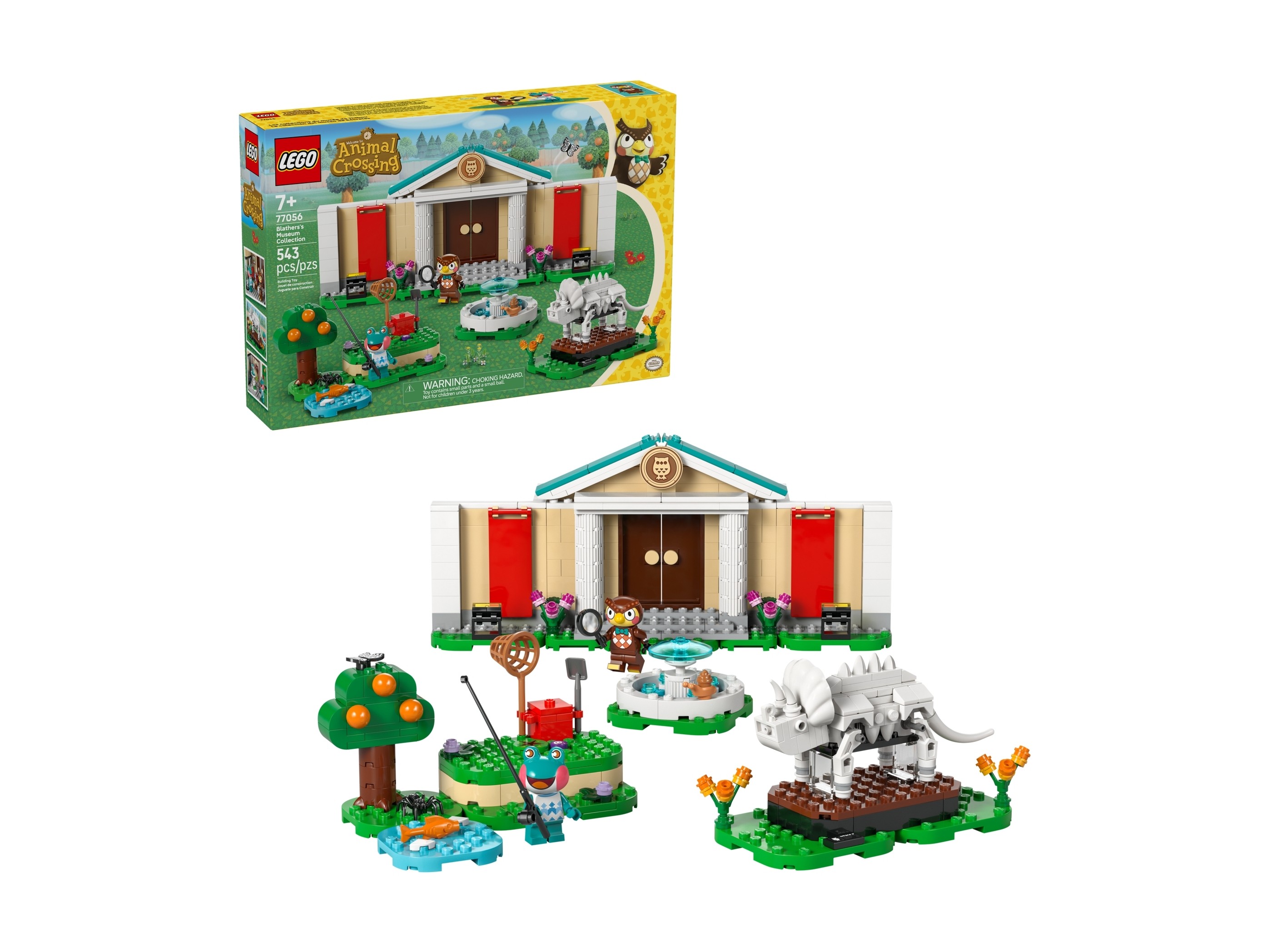 LEGO Animal Crossing - Blathers i kolekcja muzealna