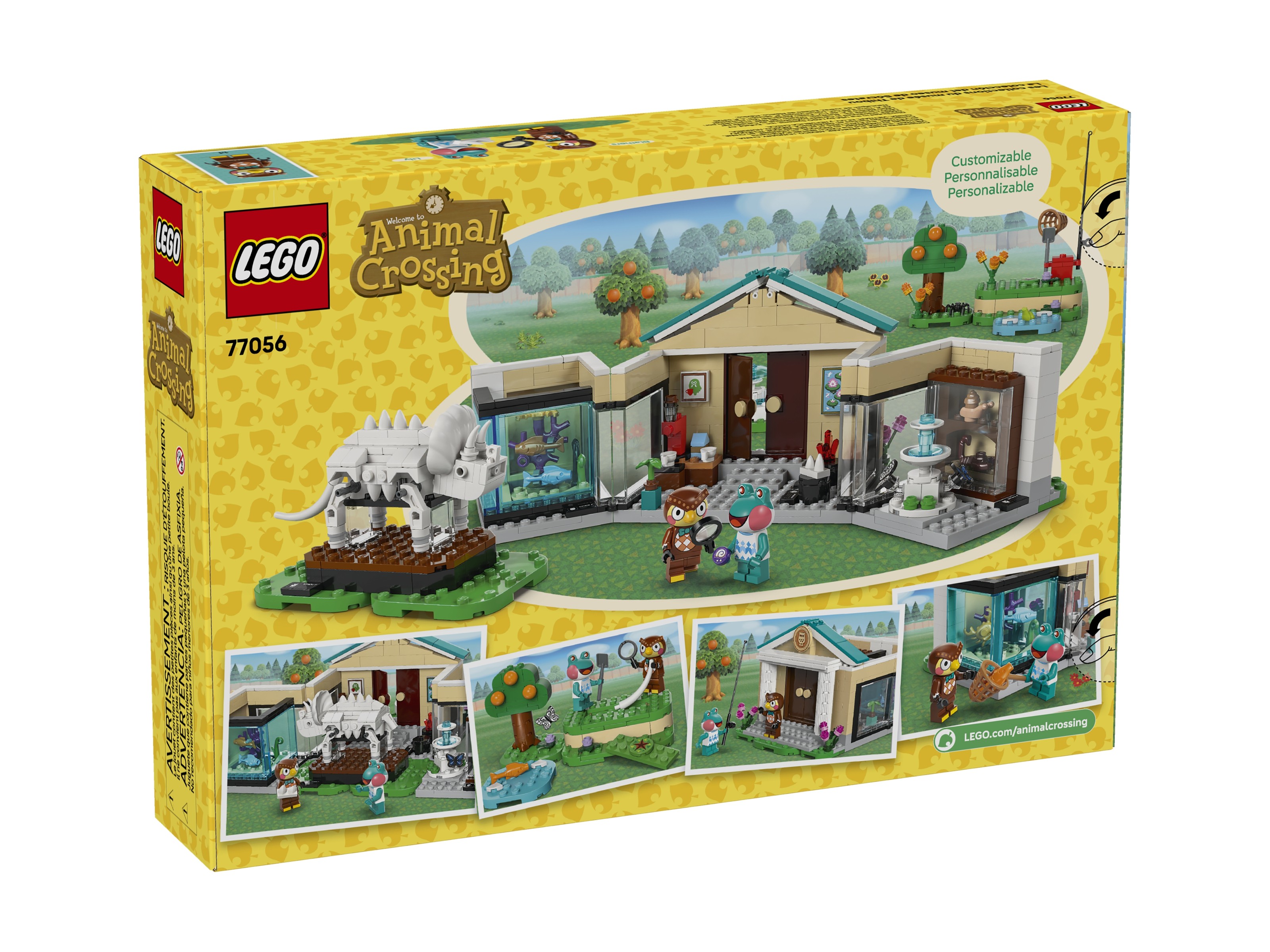 LEGO Animal Crossing - Blathers i kolekcja muzealna