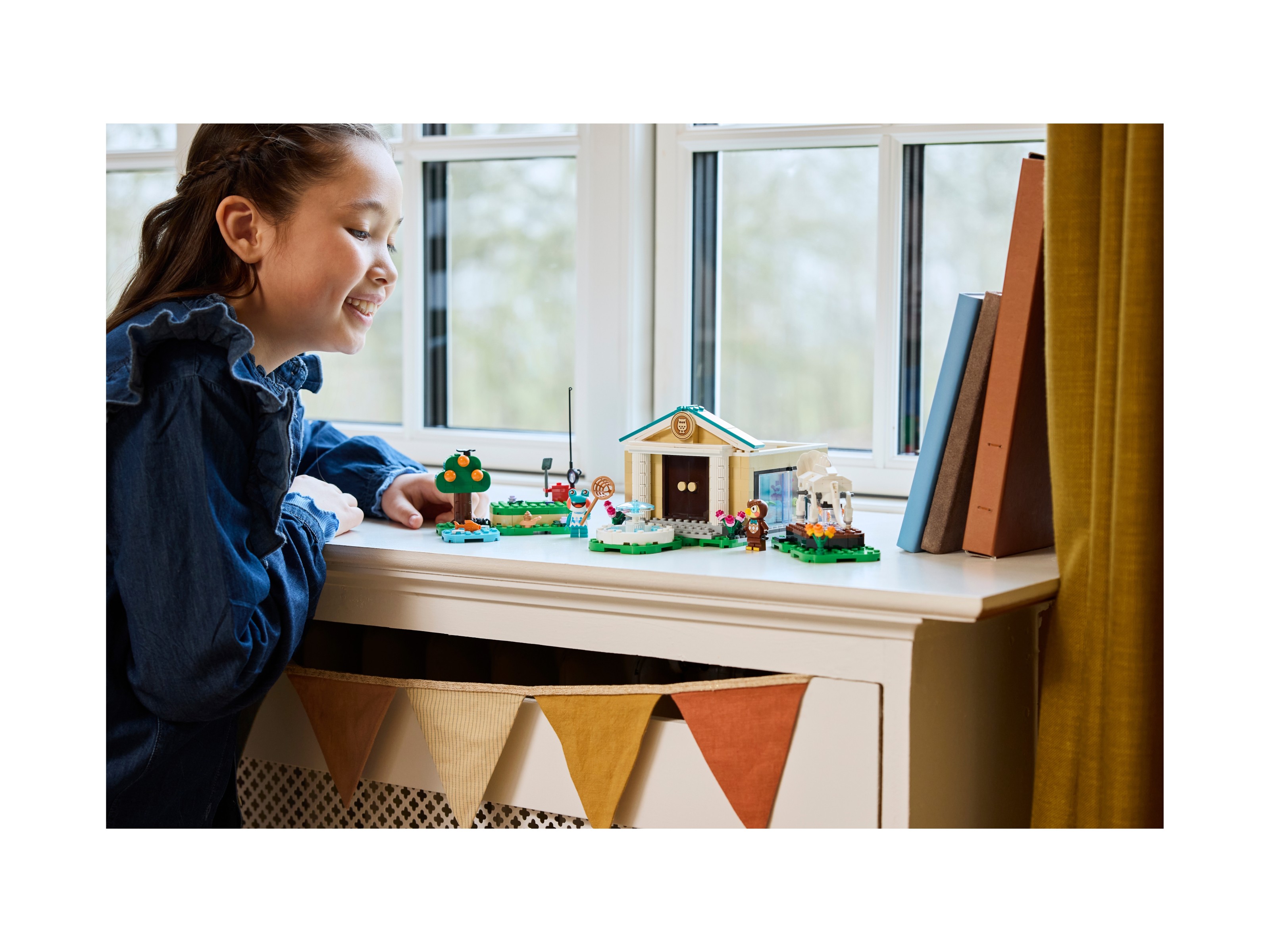 LEGO Animal Crossing - Blathers i kolekcja muzealna