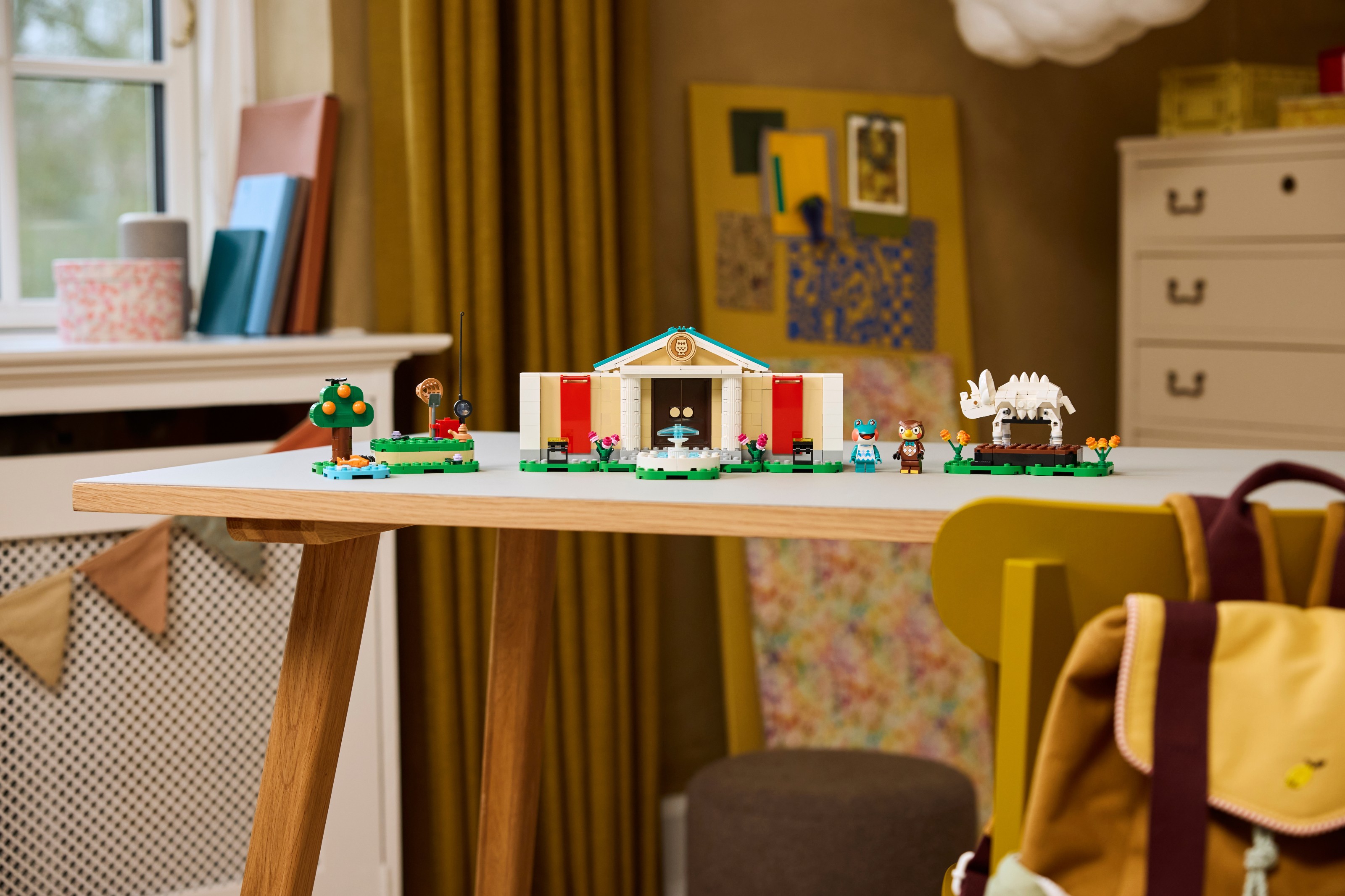 LEGO Animal Crossing - Blathers i kolekcja muzealna