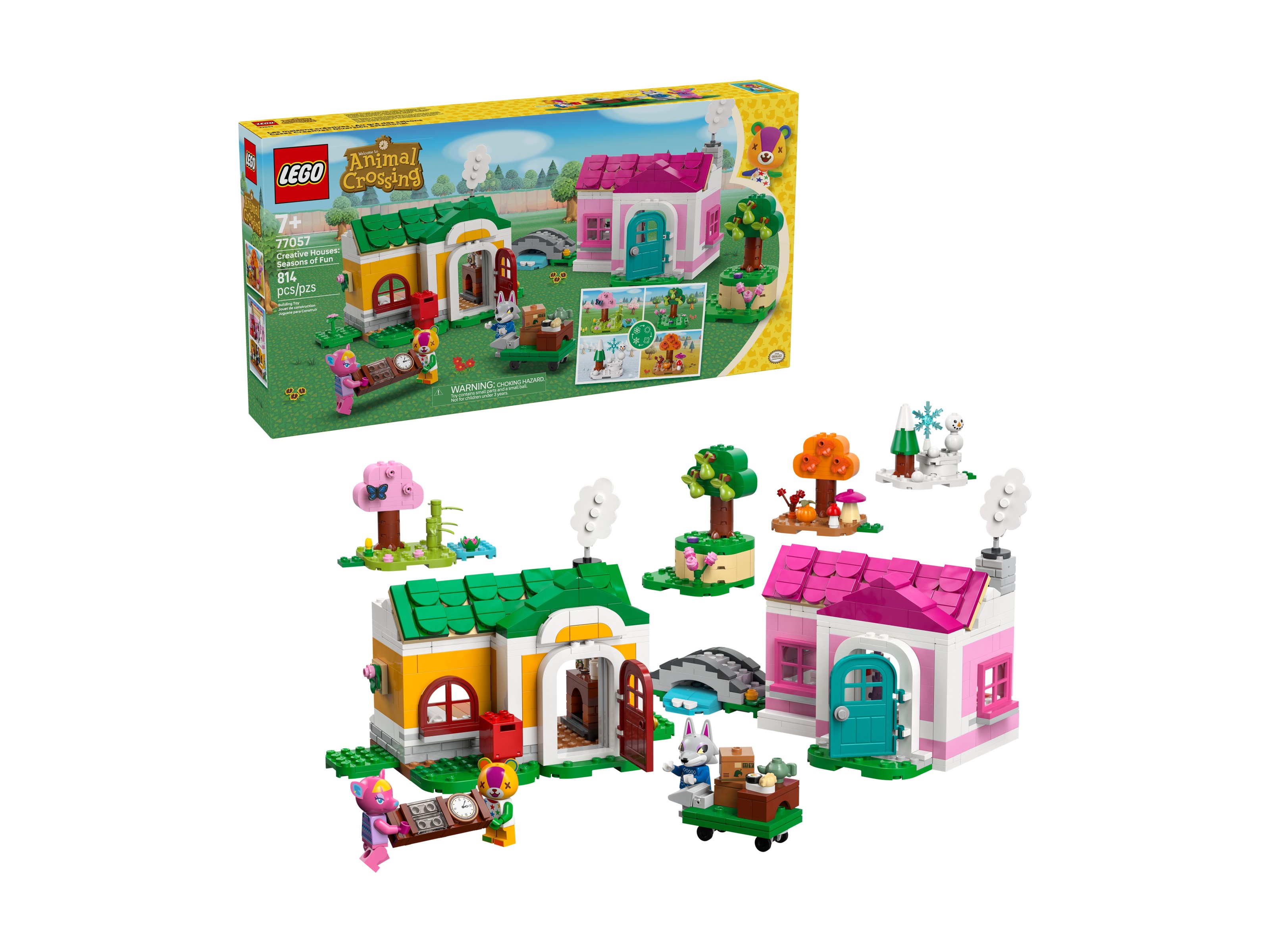 LEGO Animal Crossing - Kreatywne domy: Pory zabawy