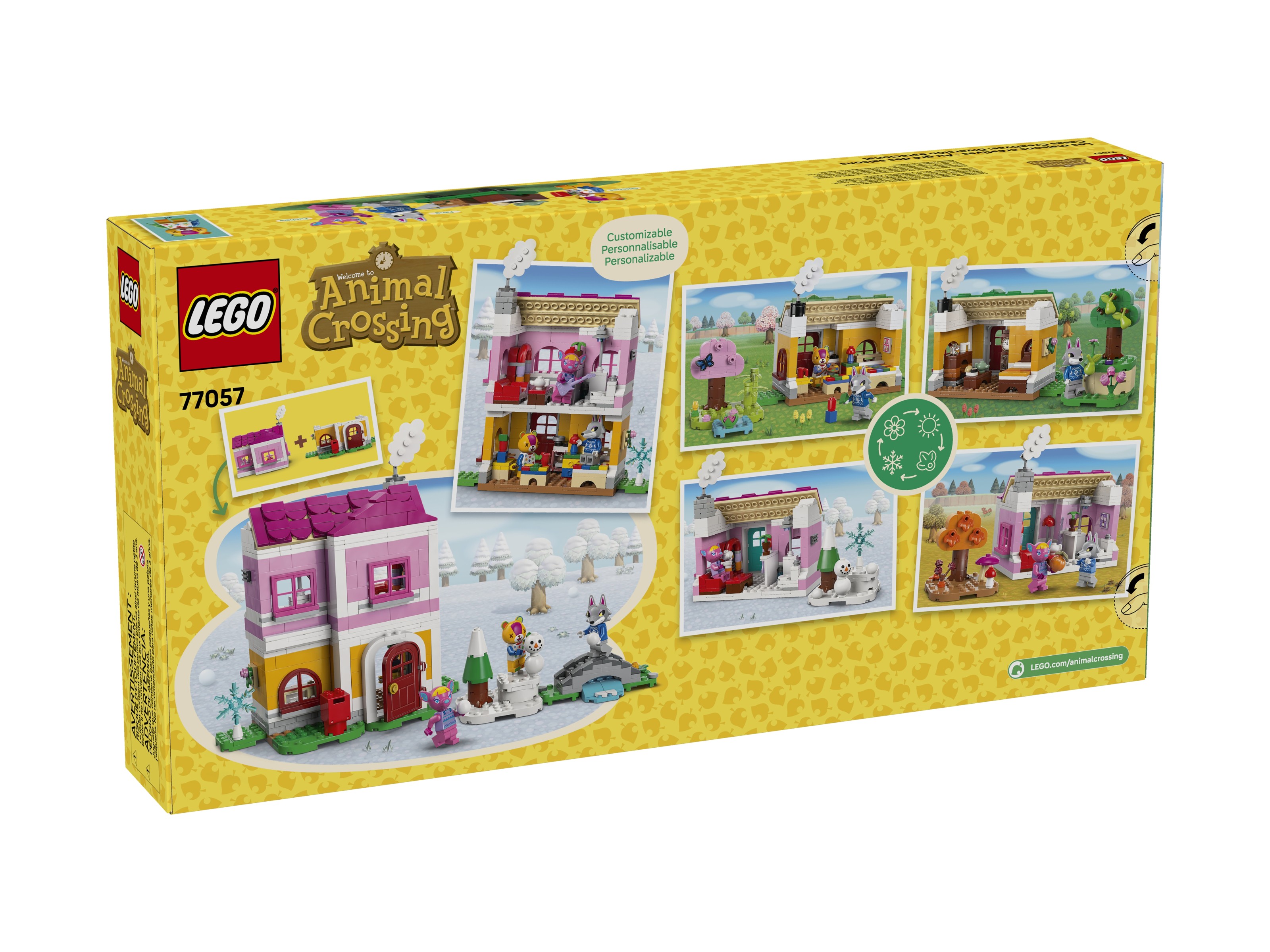 LEGO Animal Crossing - Kreatywne domy: Pory zabawy