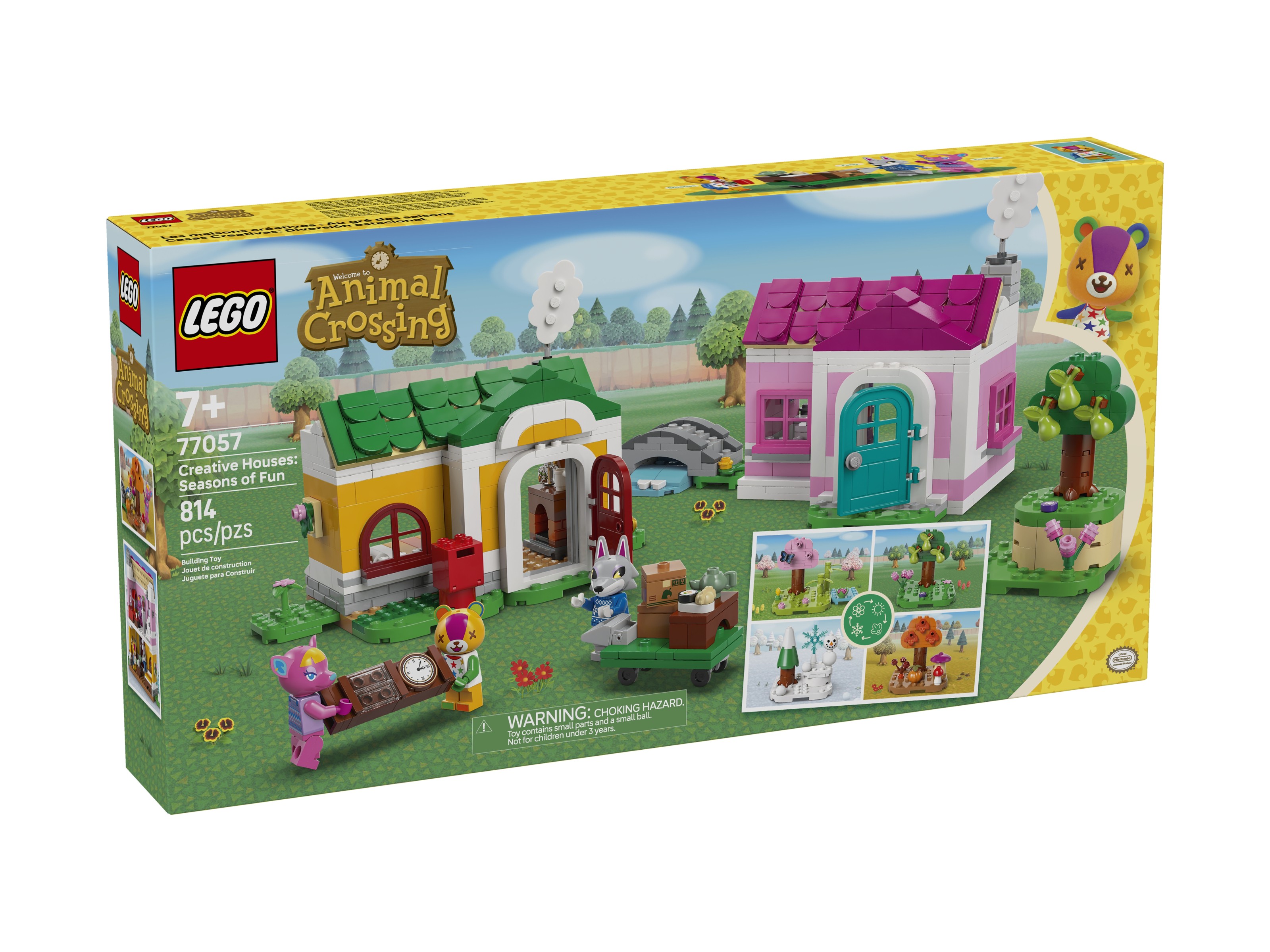 LEGO Animal Crossing - Kreatywne domy: Pory zabawy