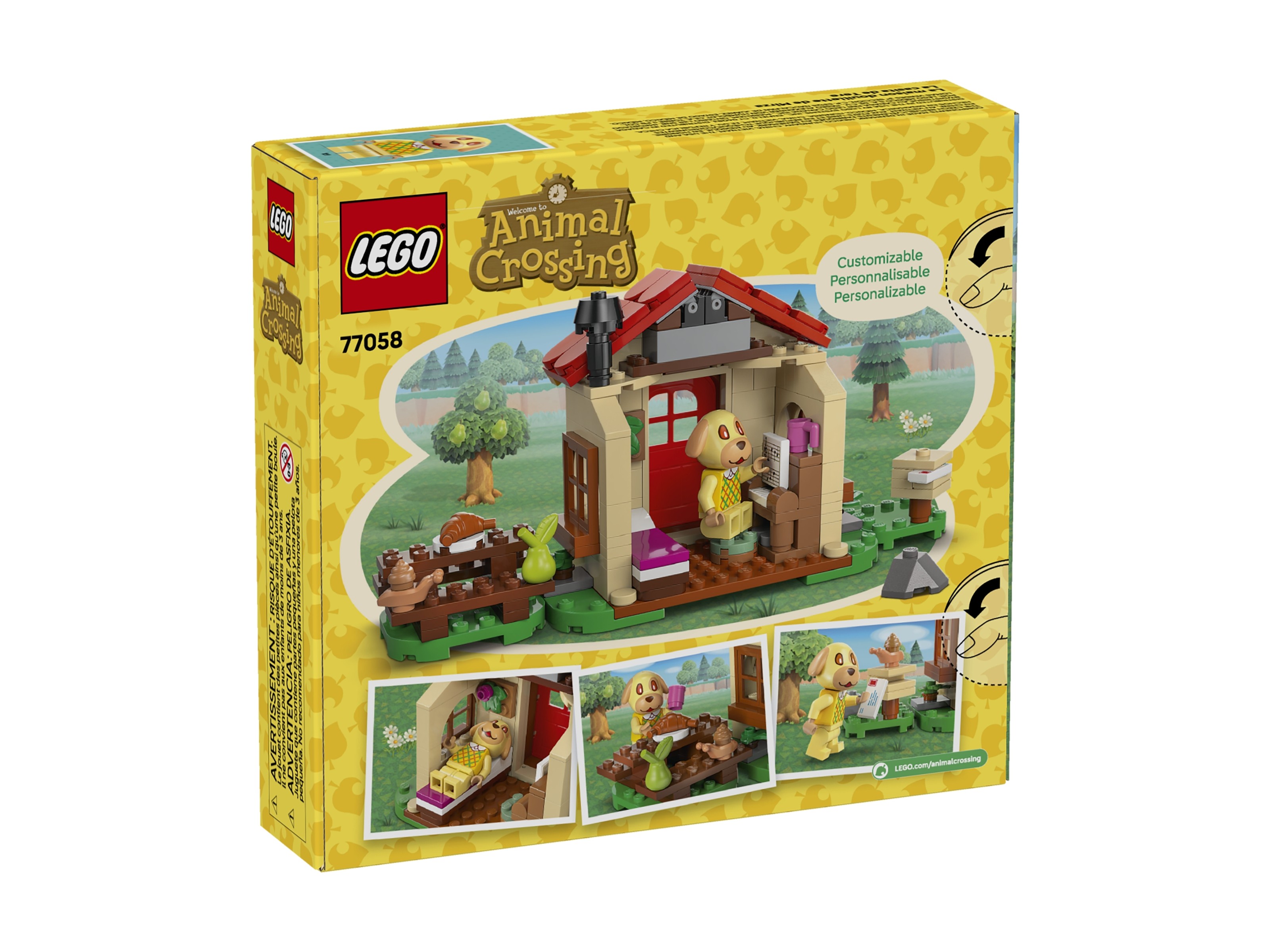LEGO Animal Crossing - Przytulny dom Goldie