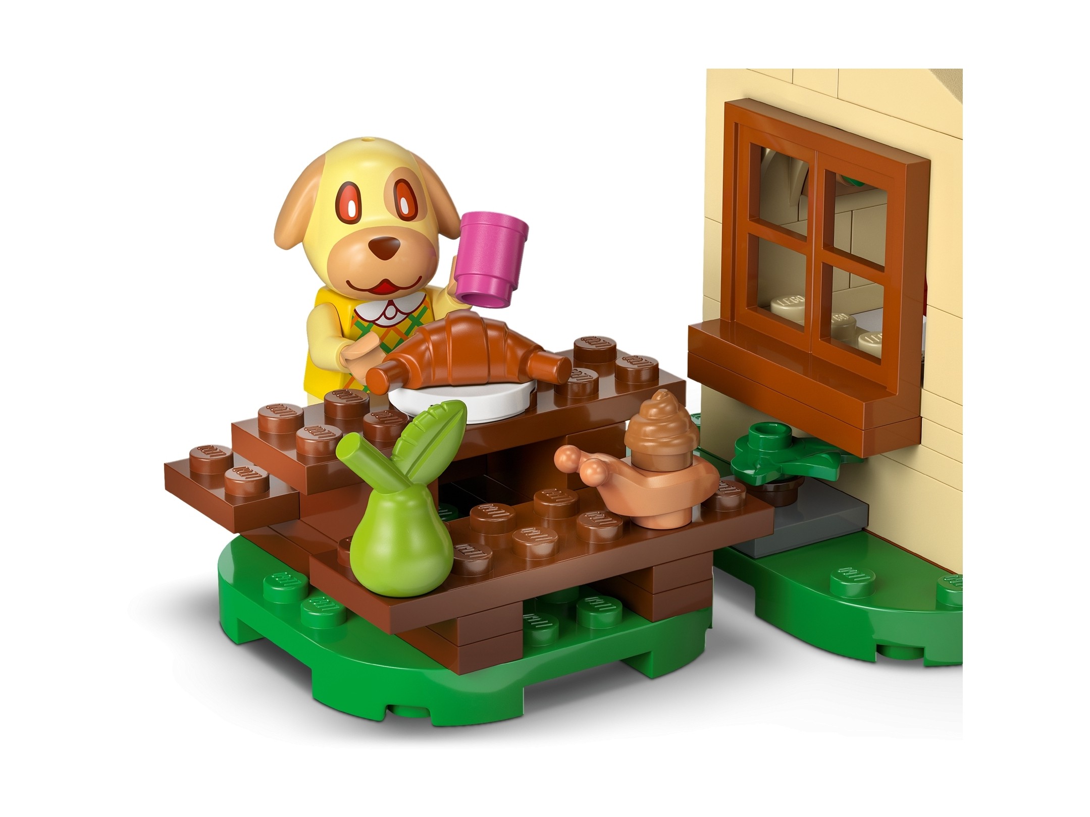 LEGO Animal Crossing - Przytulny dom Goldie
