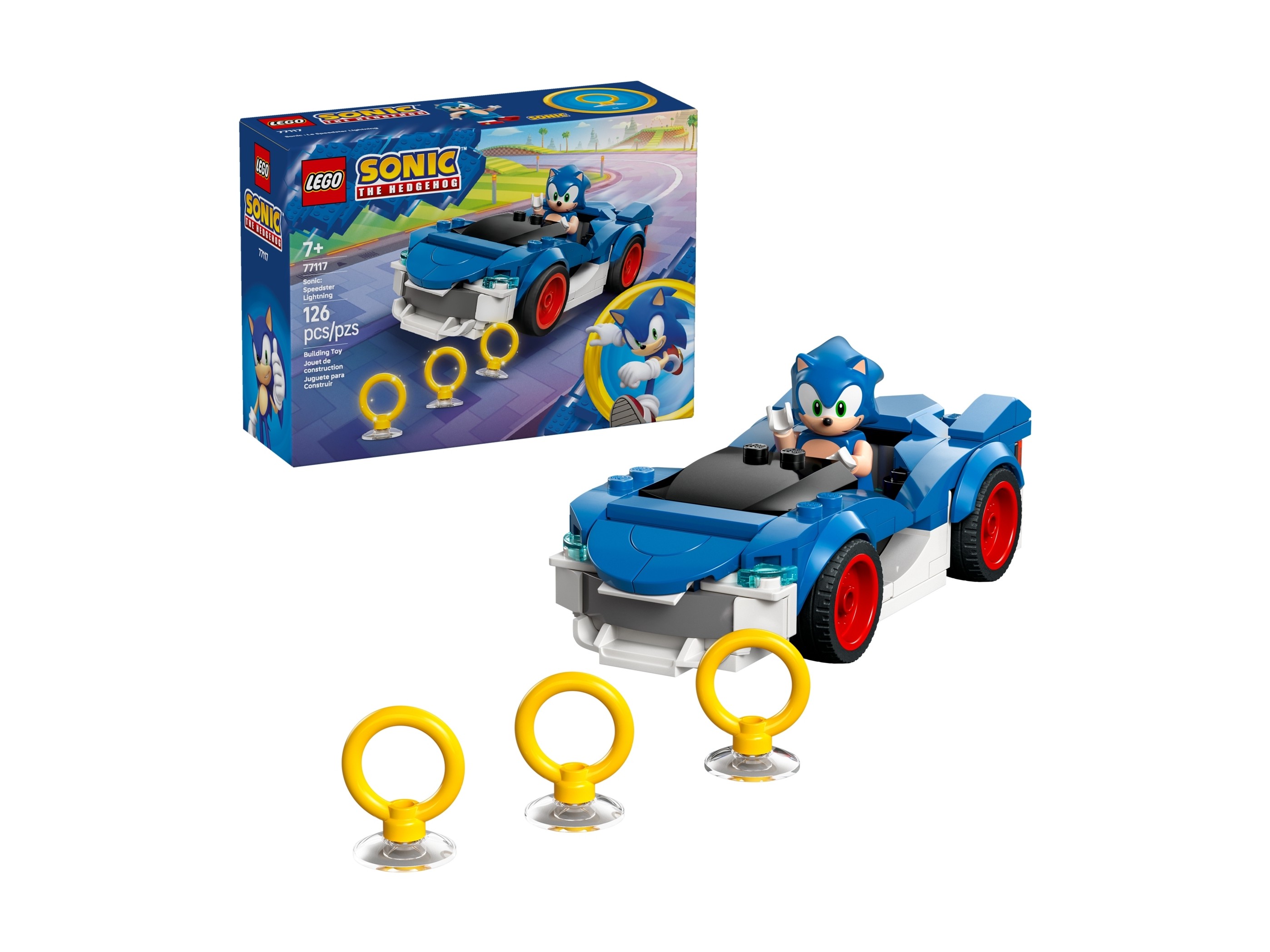 LEGO Sonic The Hedgehog - Hedgehog™ Sonic: Speedster Lightning