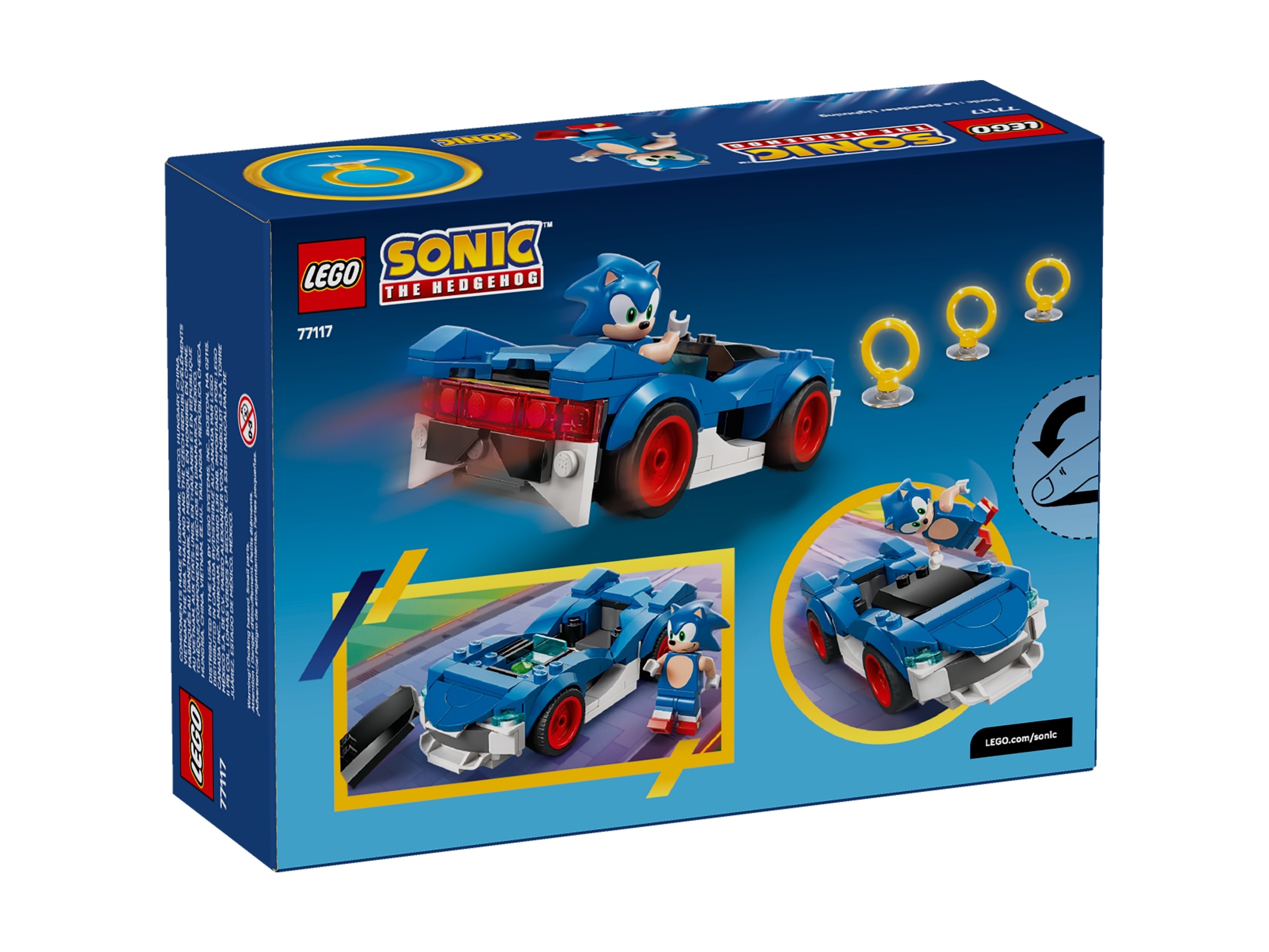 LEGO Sonic The Hedgehog - Hedgehog™ Sonic: Speedster Lightning