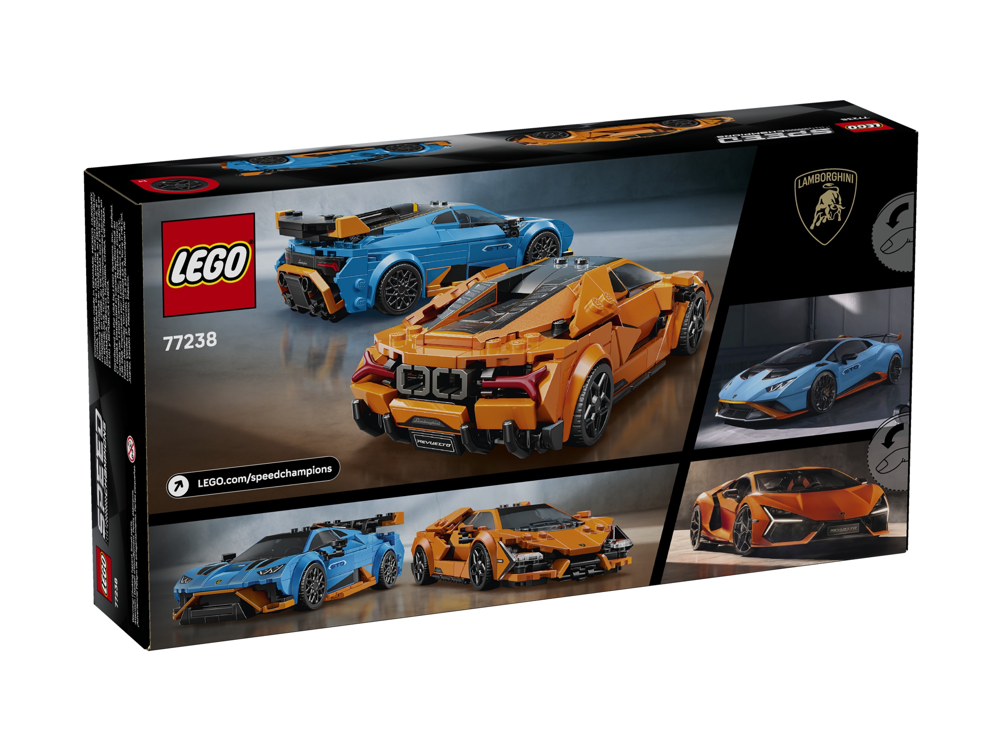 LEGO Speed Champions - Lamborghini Revuelto i Huracán STO