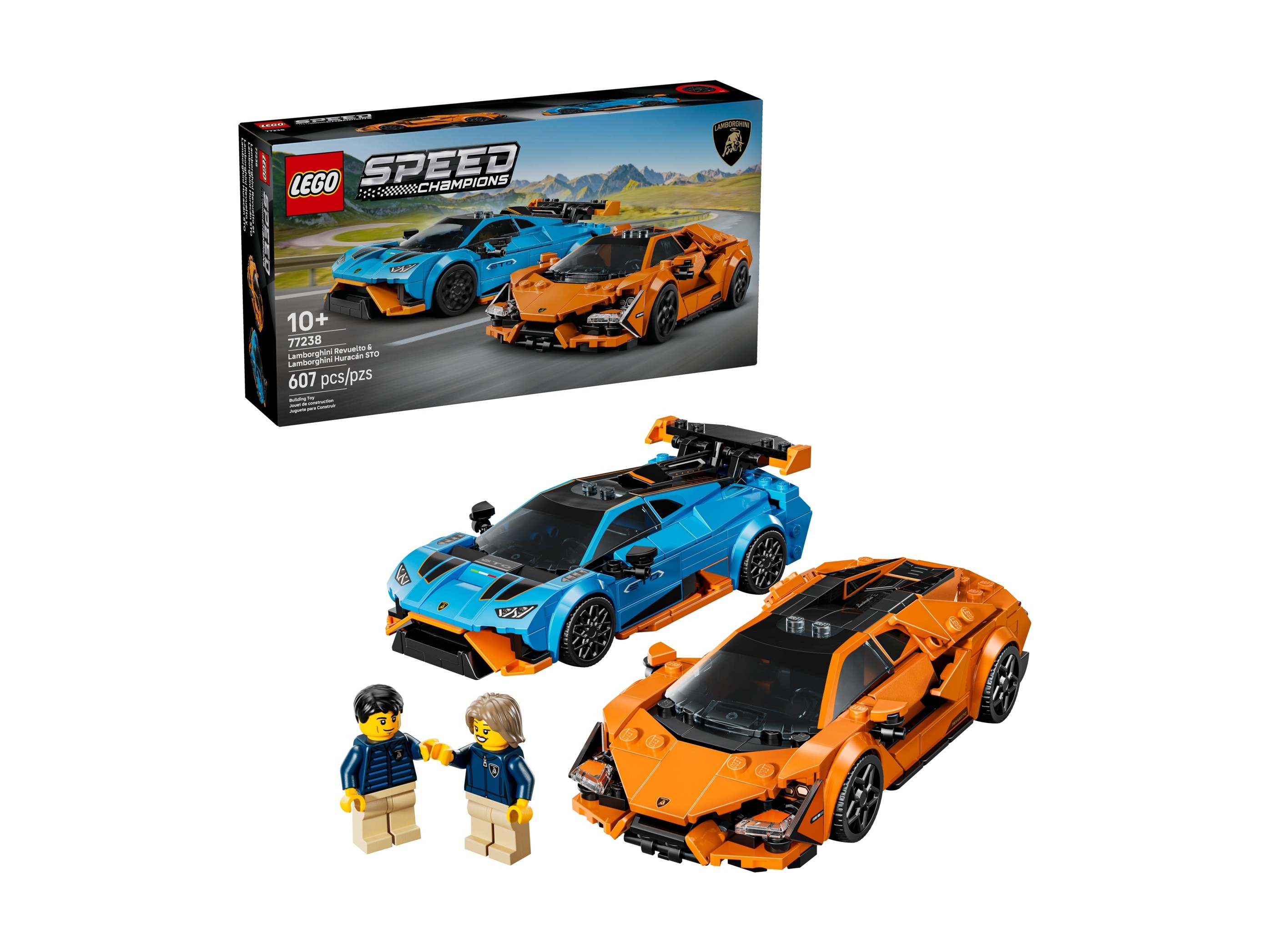 LEGO Speed Champions - Lamborghini Revuelto i Huracán STO