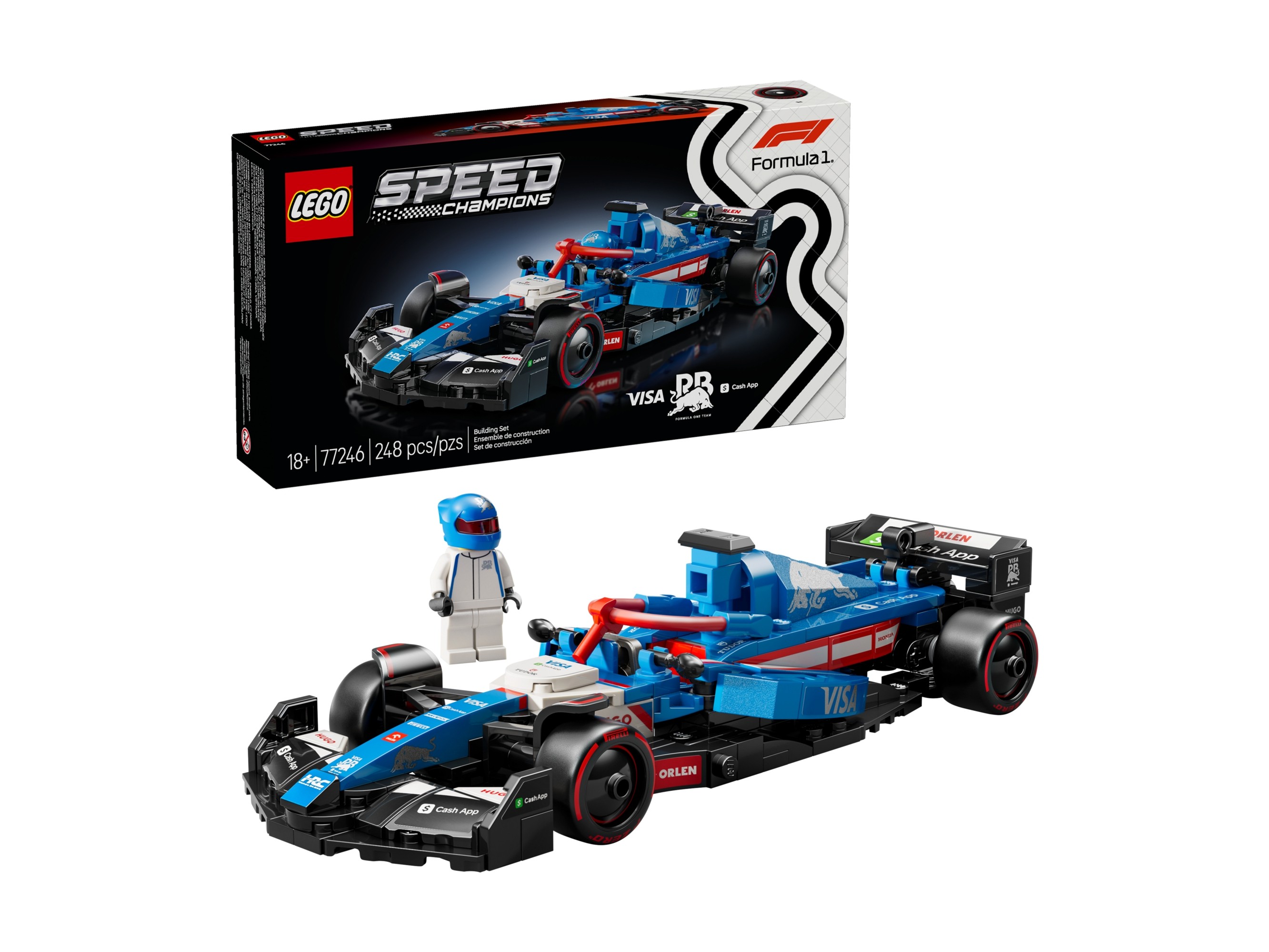 LEGO Speed Champions - Bolid F1® Visa Cash App RB VCARB 01