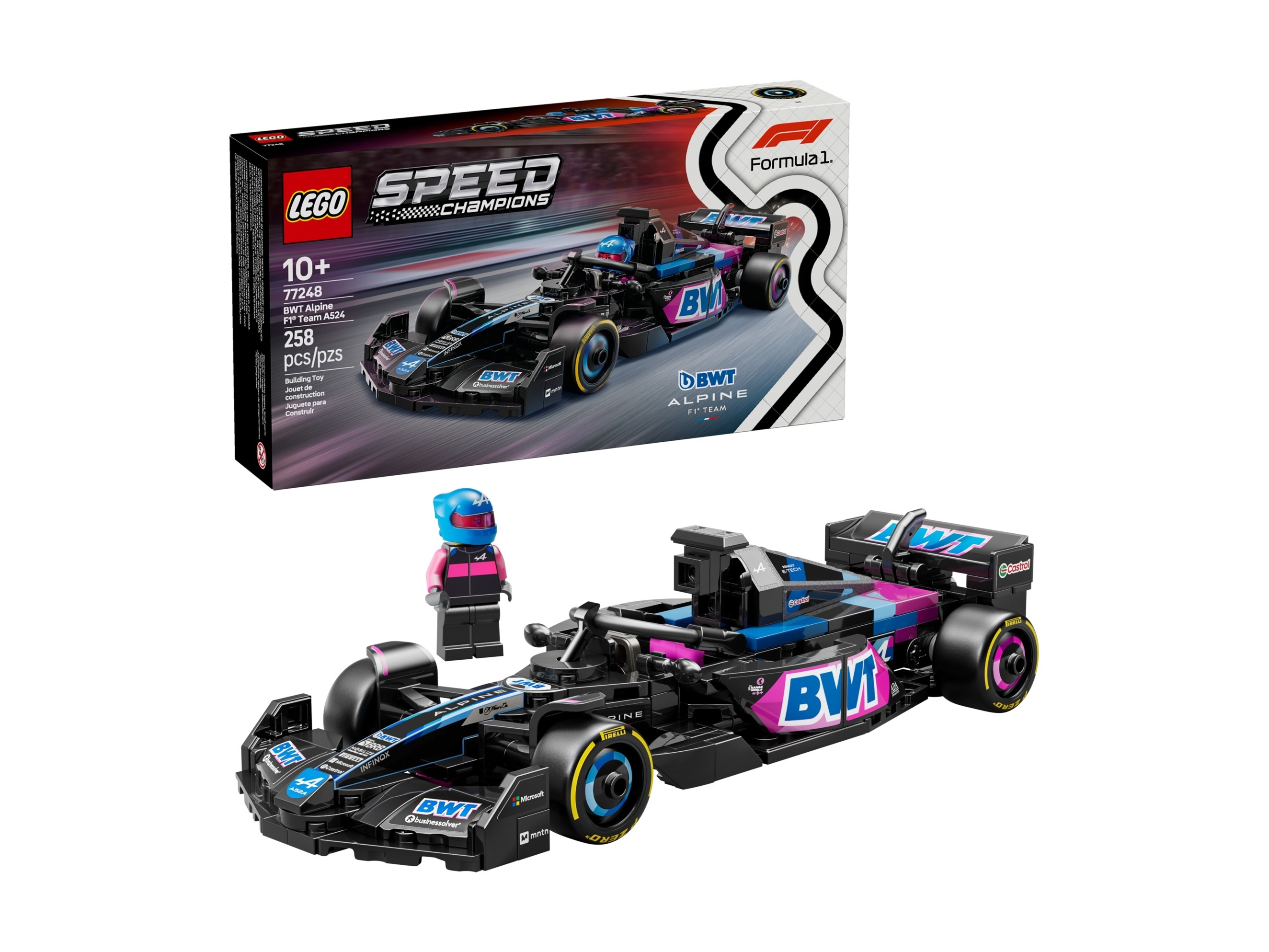 LEGO Speed Champions - Bolid F1® BWT Alpine Team A524