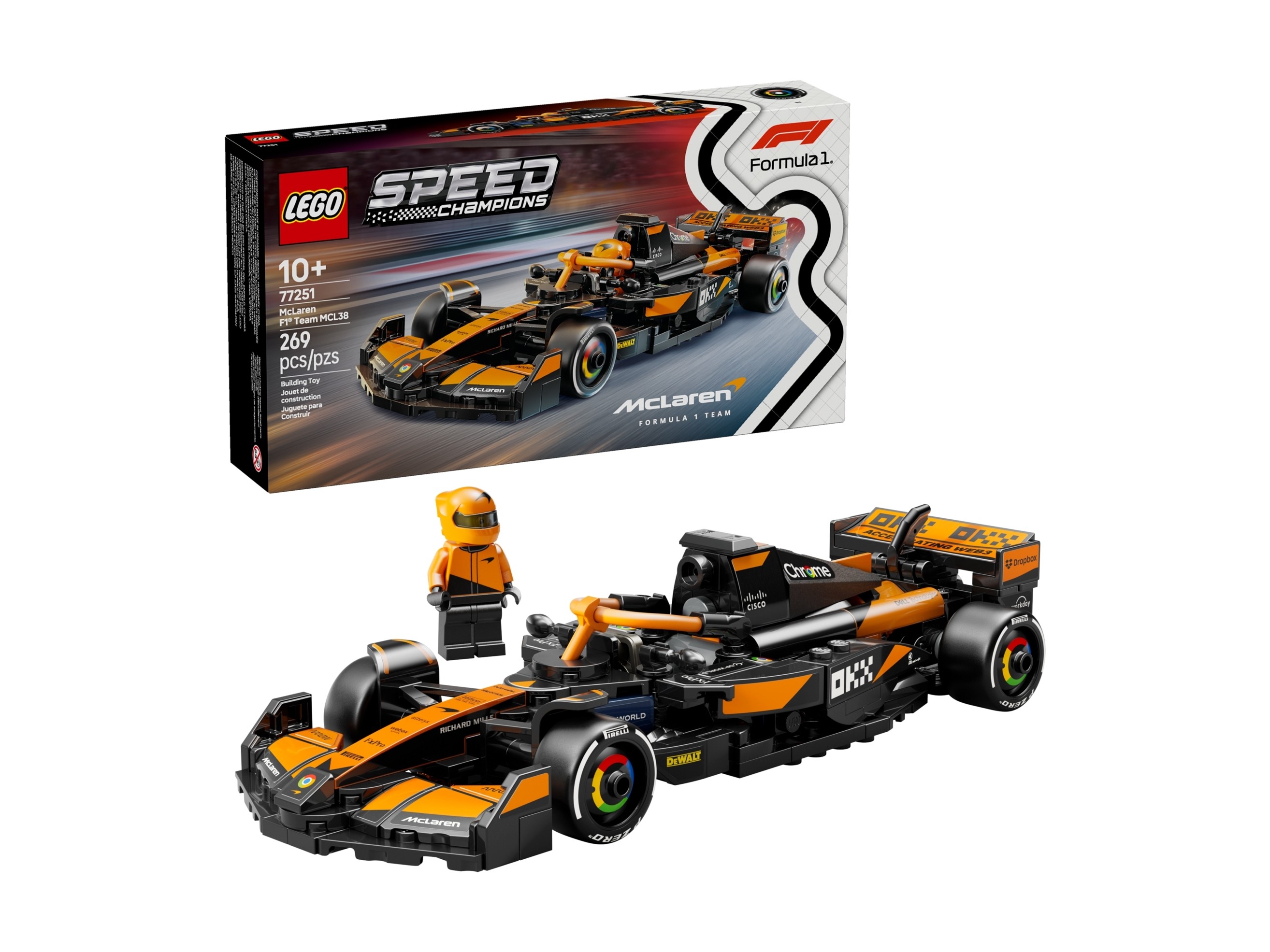 LEGO Speed Champions - Bolid F1® McLaren Team MCL38