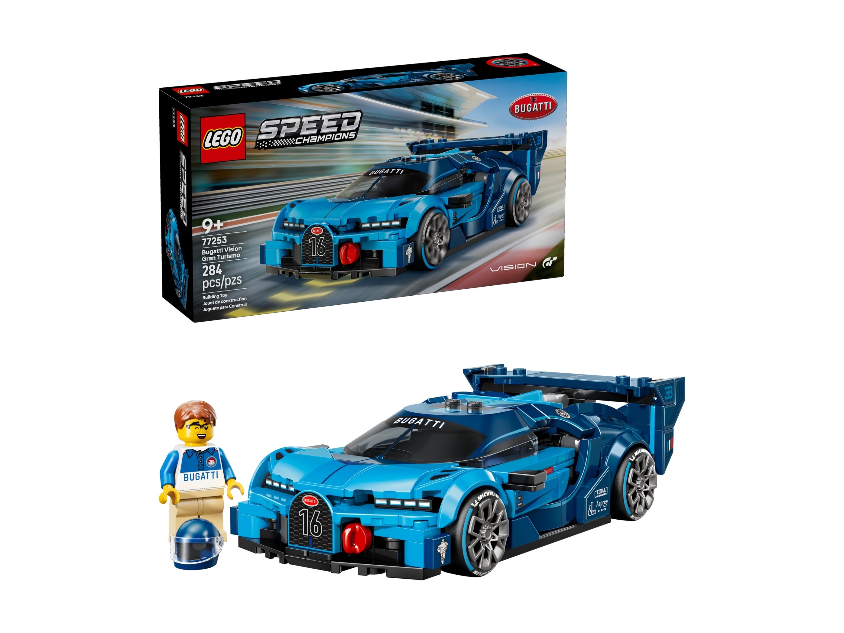LEGO Speed Champions - Hipersamochód sportowy Bugatti Vision GT