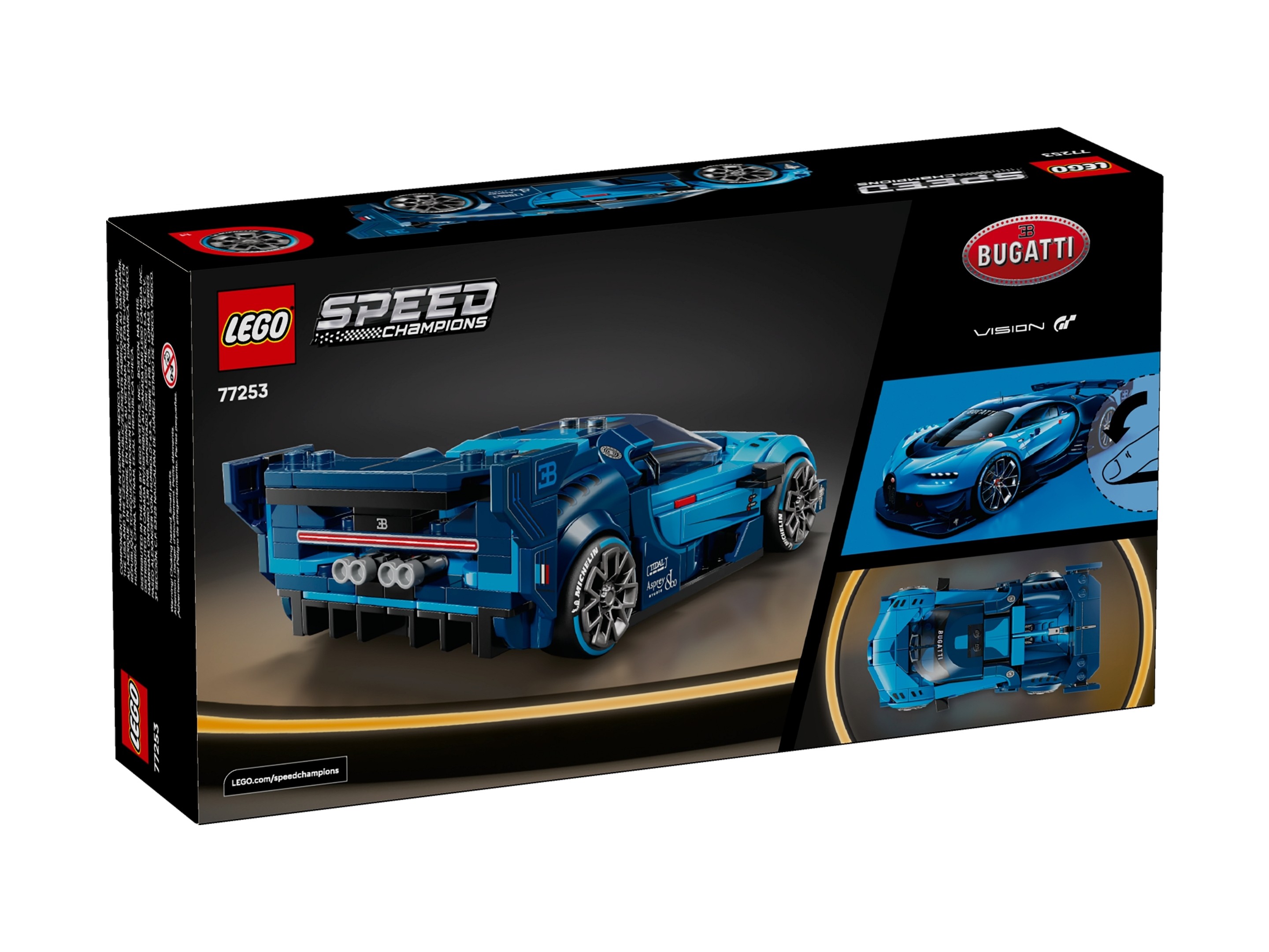 LEGO Speed Champions - Hipersamochód sportowy Bugatti Vision GT