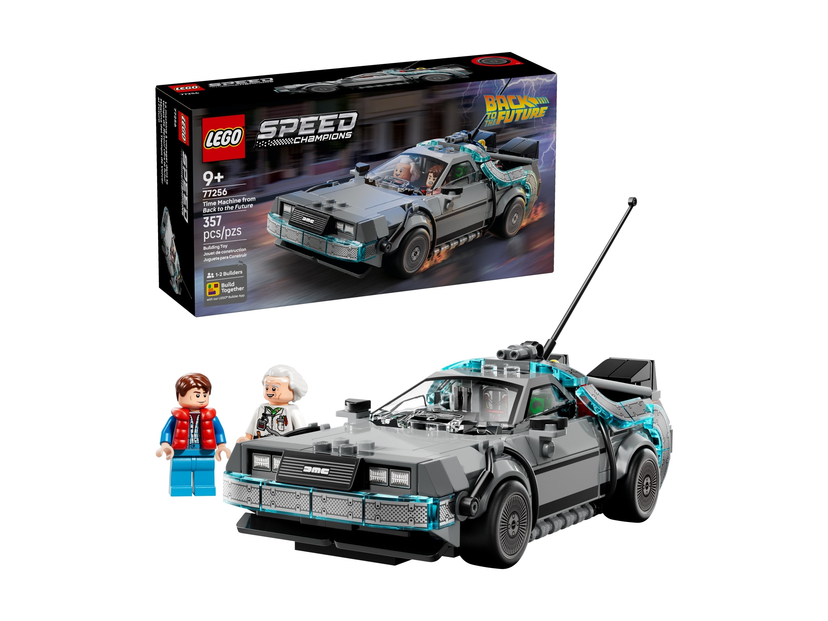 LEGO Speed Champions - Wehikuł czasu z Powrotu do przyszłości