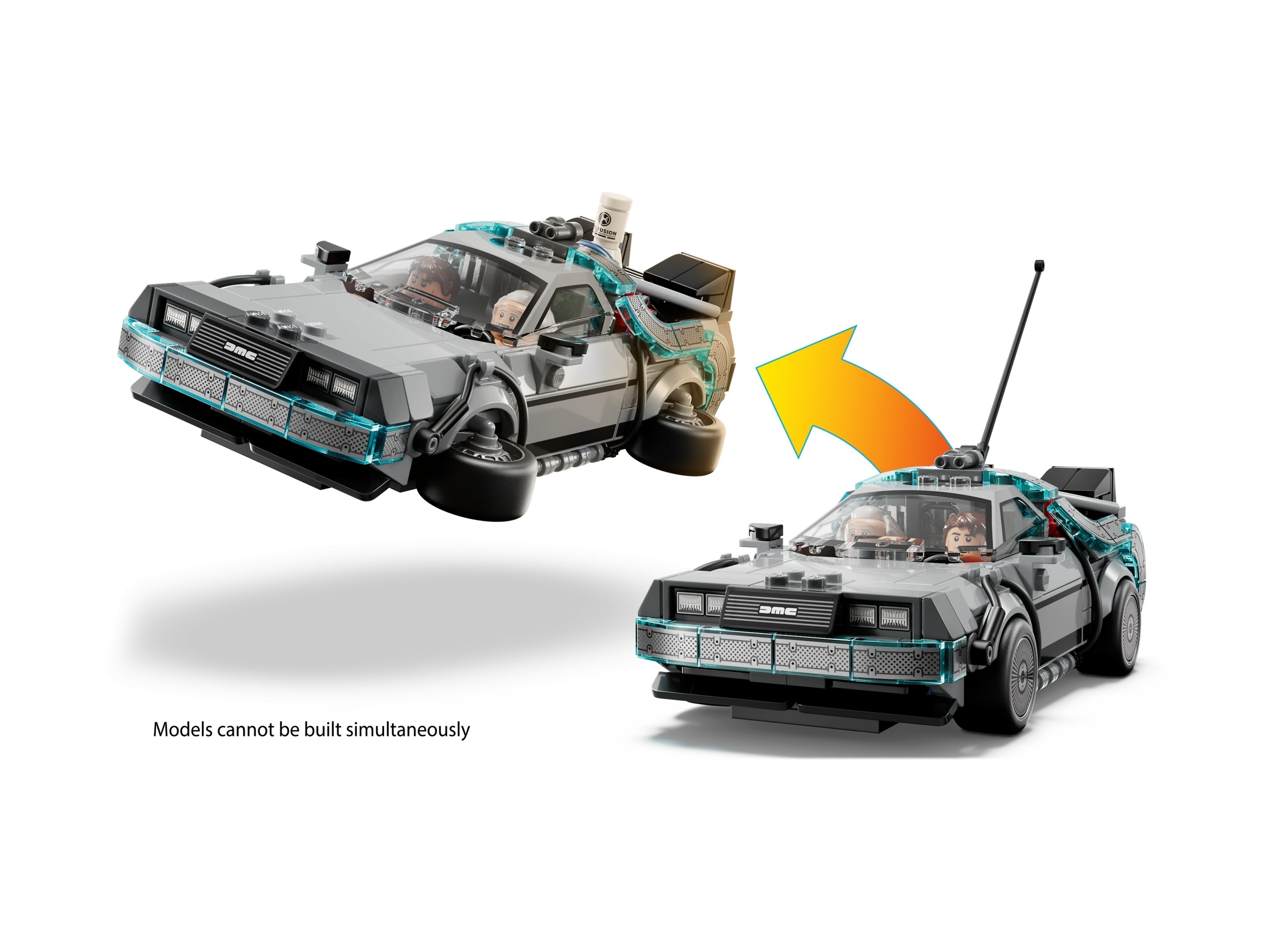 LEGO Speed Champions - Wehikuł czasu z Powrotu do przyszłości