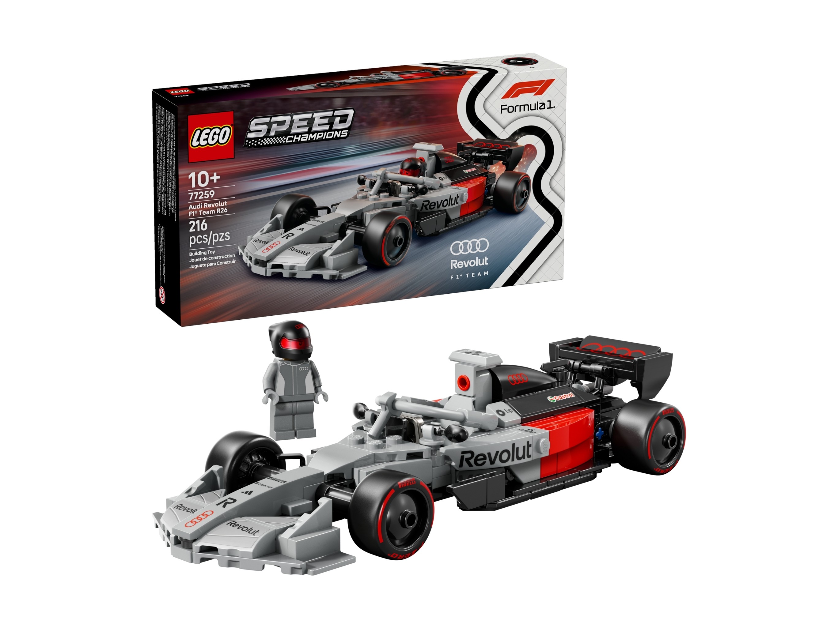 LEGO Speed Champions - Bolid Audi Revolut F1® Team R26