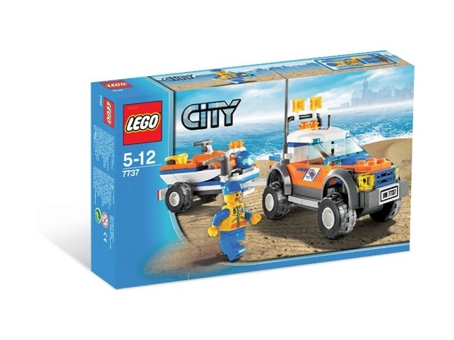 LEGO City - Samochód terenowy i skuter wodny straży przybrzeżnej
