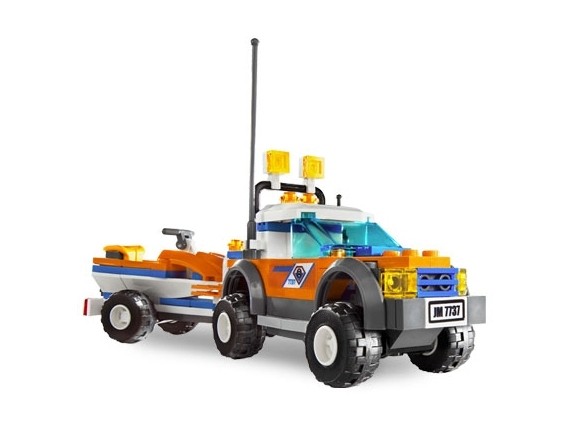 LEGO City - Samochód terenowy i skuter wodny straży przybrzeżnej