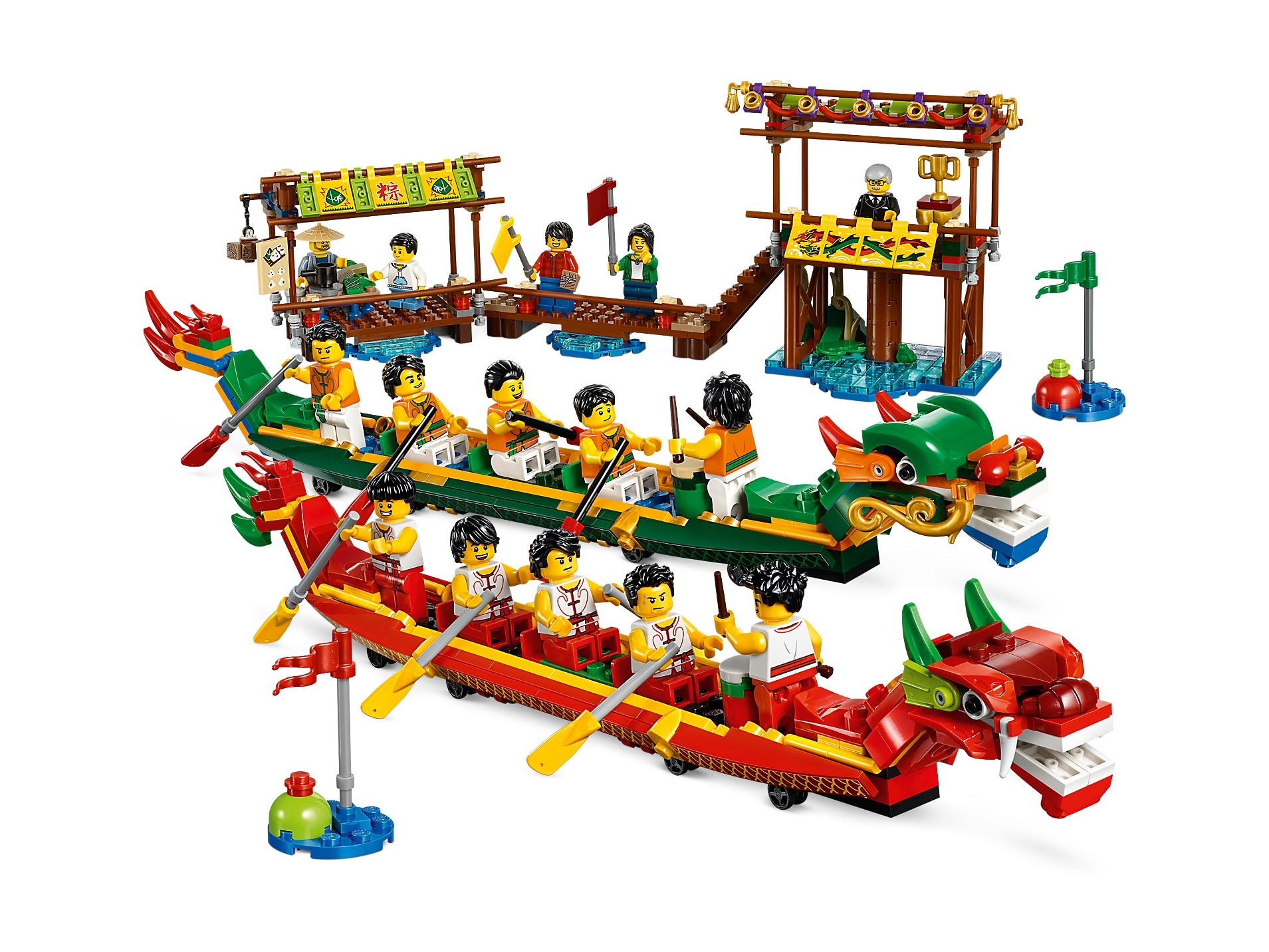 LEGO Okolicznościowe - Wyścig smoczych łodzi