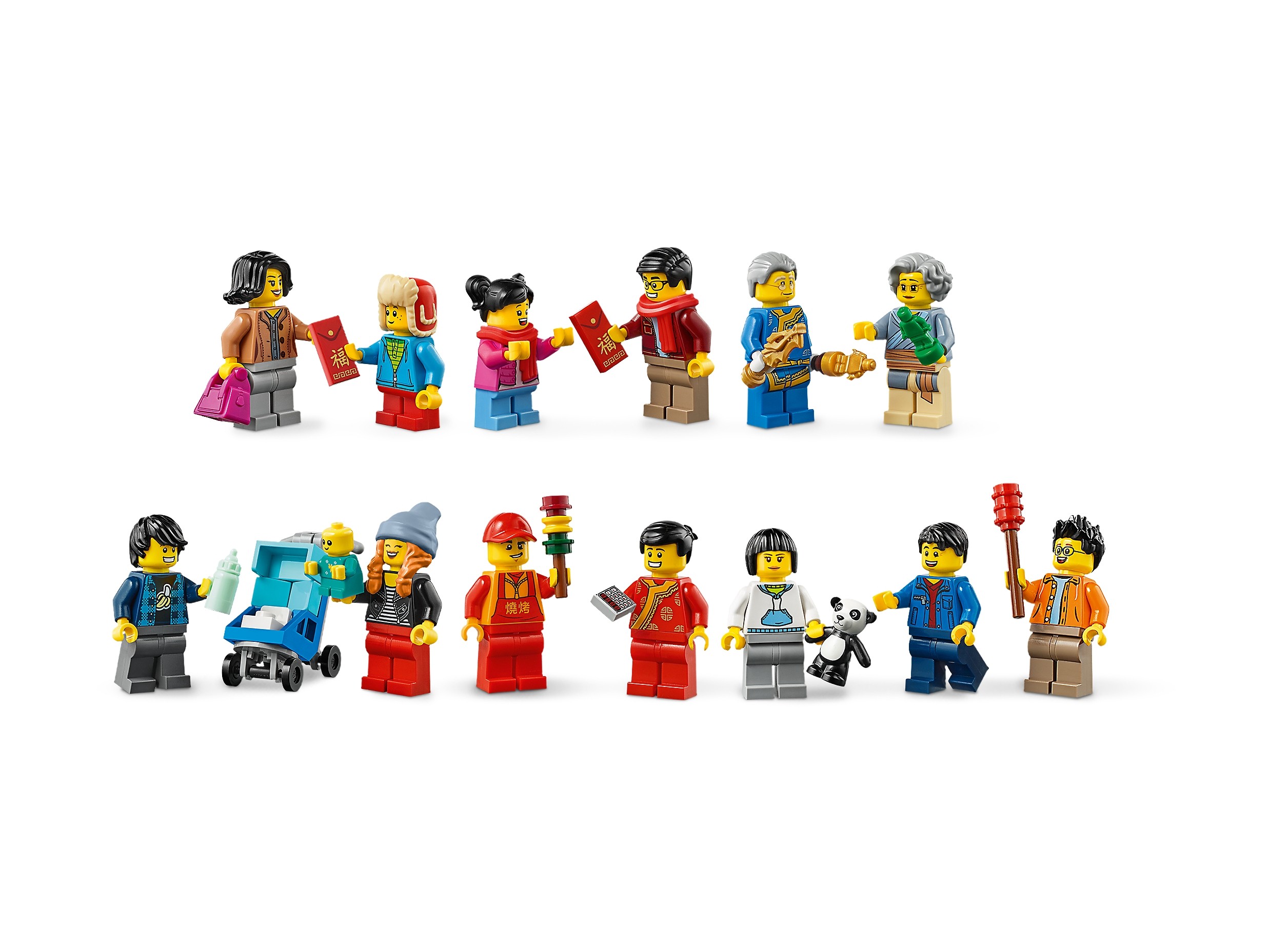 LEGO Okolicznościowe - Chiński jarmark noworoczny