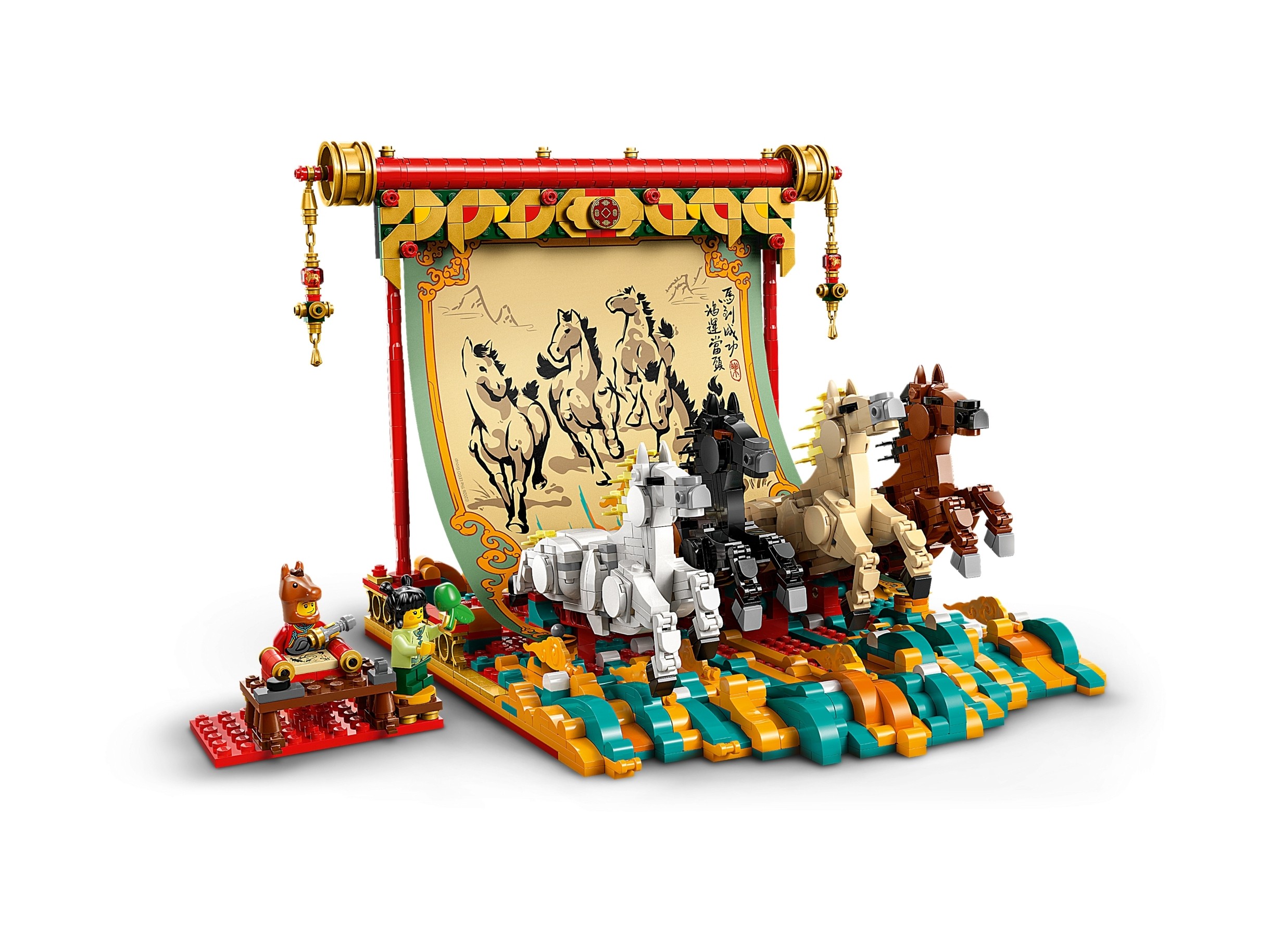 LEGO Inne - Obraz z galopującymi końmi