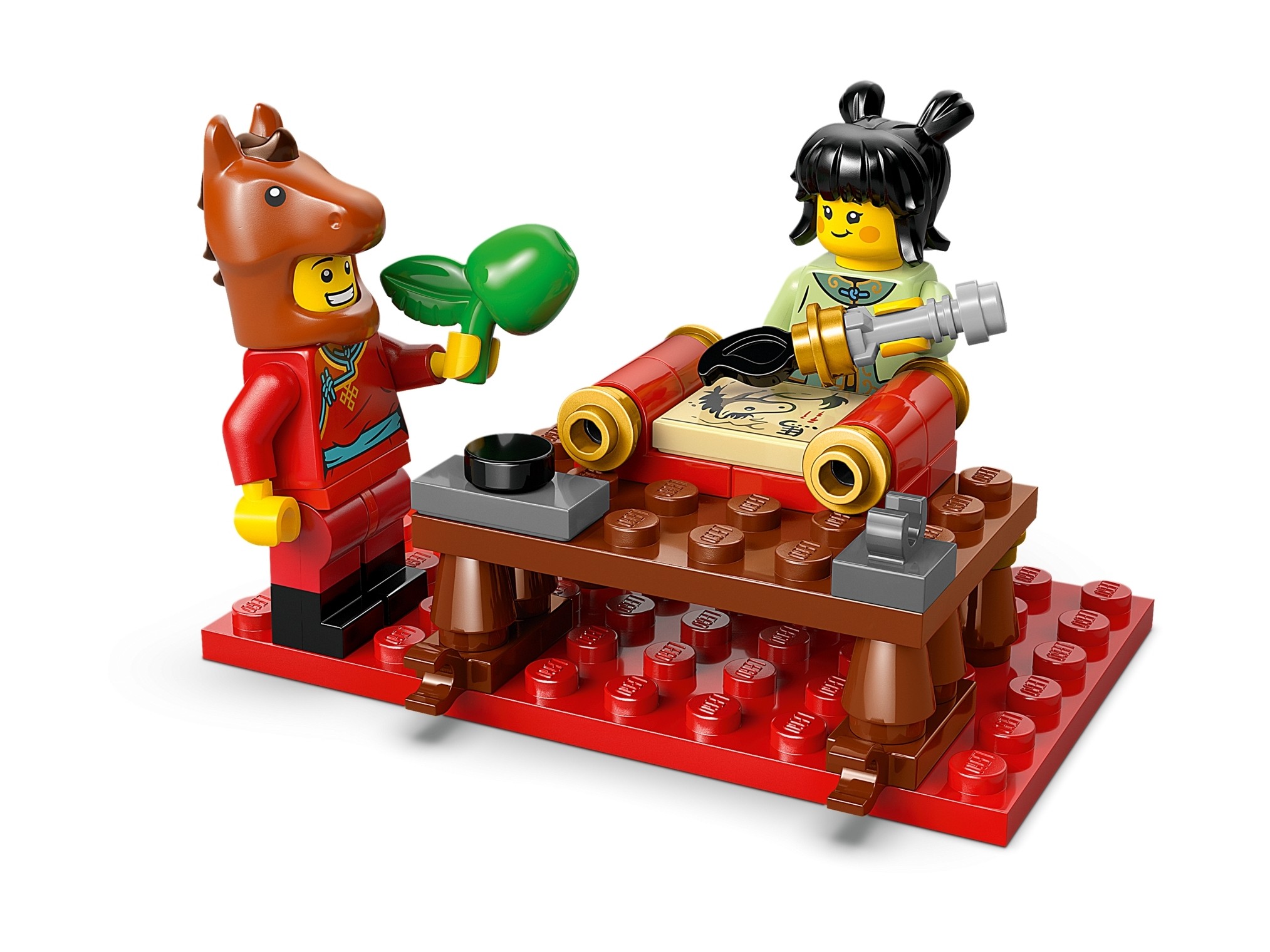 LEGO Inne - Obraz z galopującymi końmi