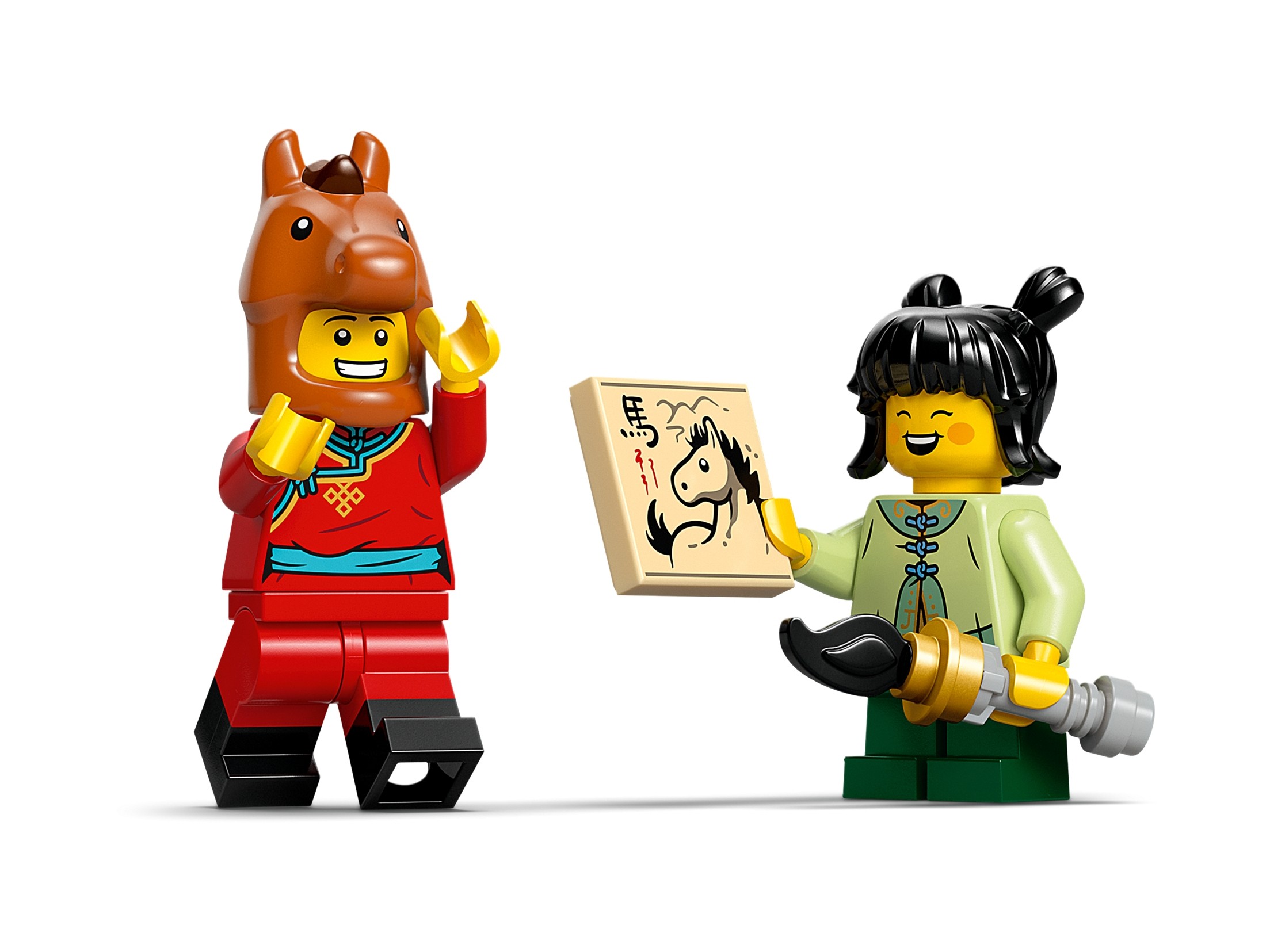 LEGO Inne - Obraz z galopującymi końmi