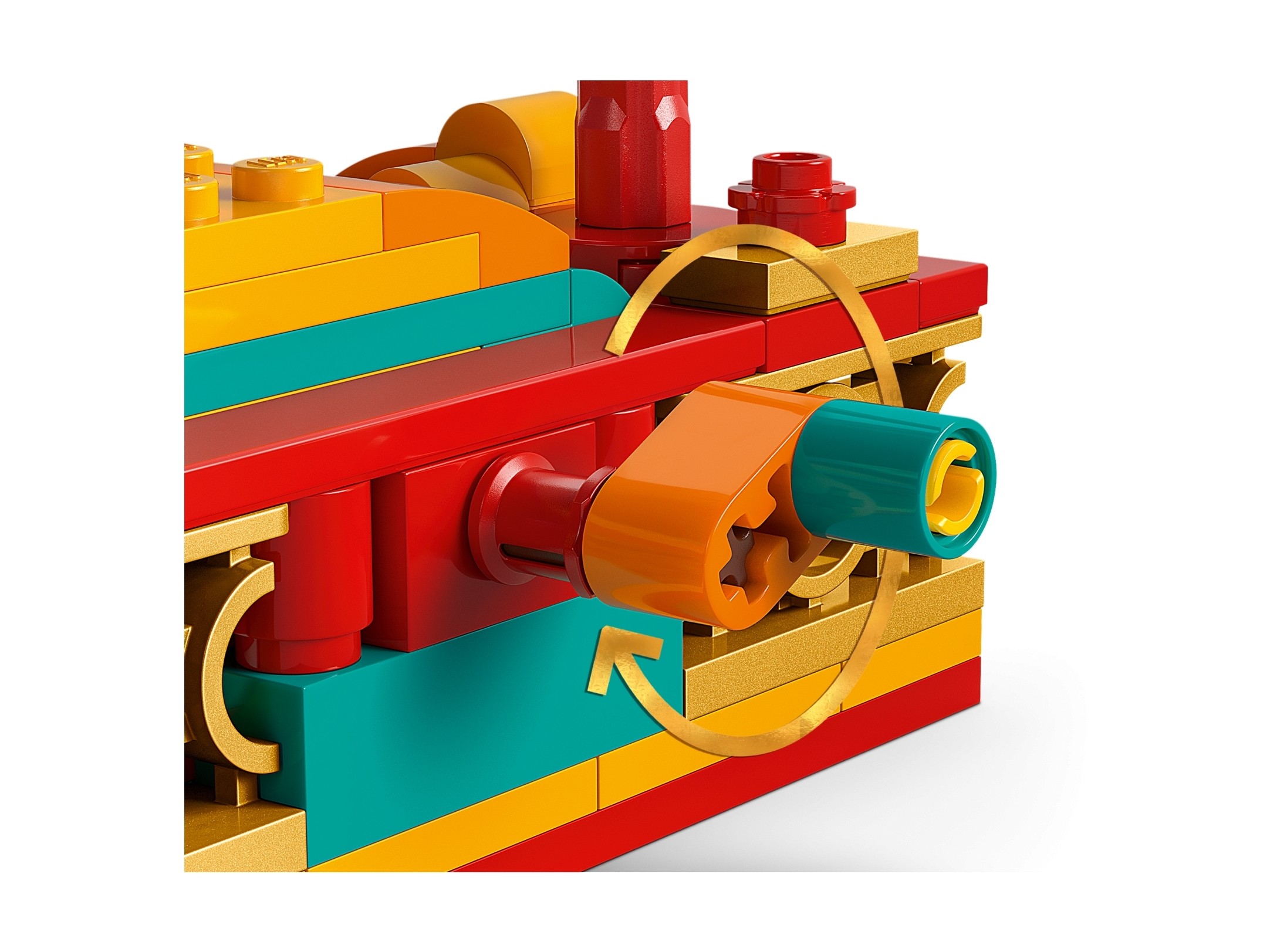 LEGO Inne - Obraz z galopującymi końmi