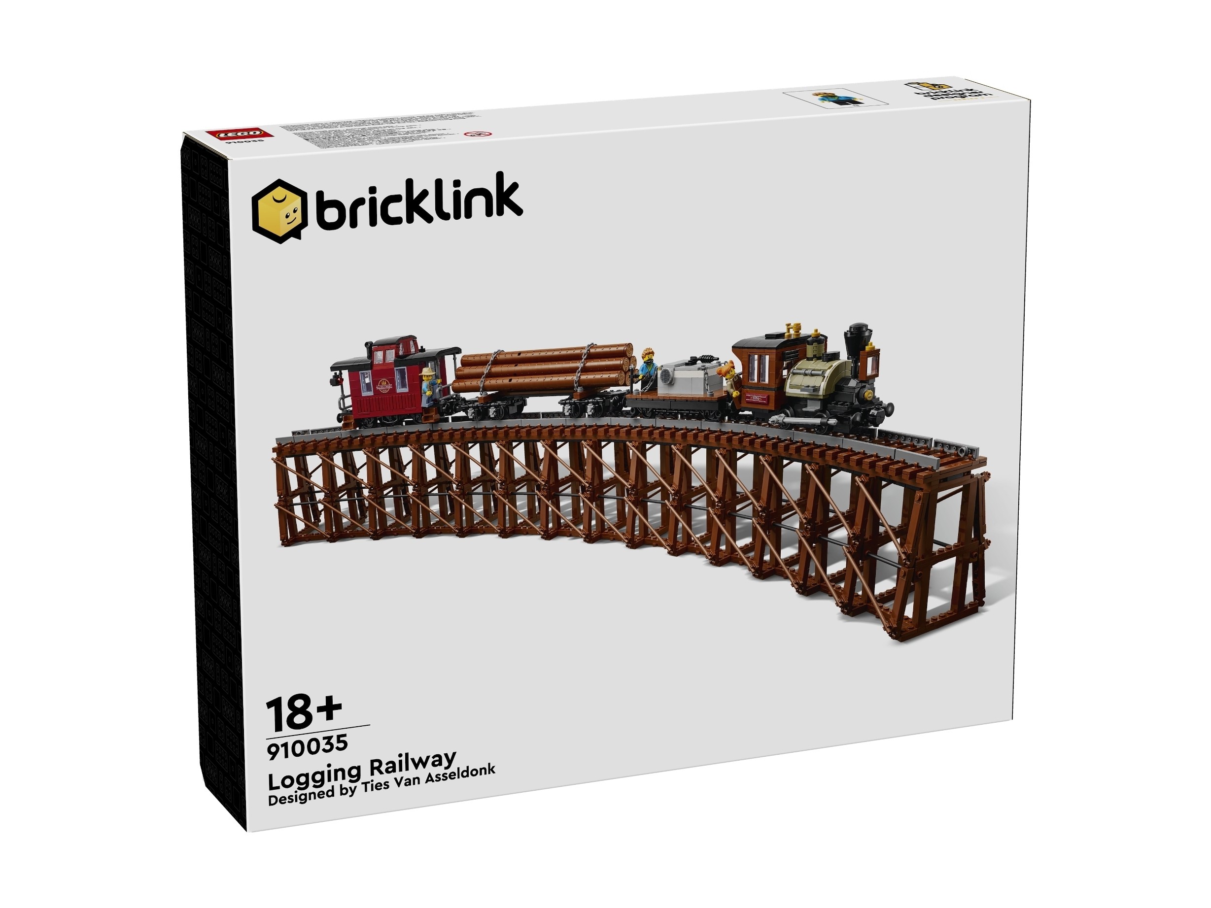 LEGO BrickLink Designer - Drewniana linia kolejowa