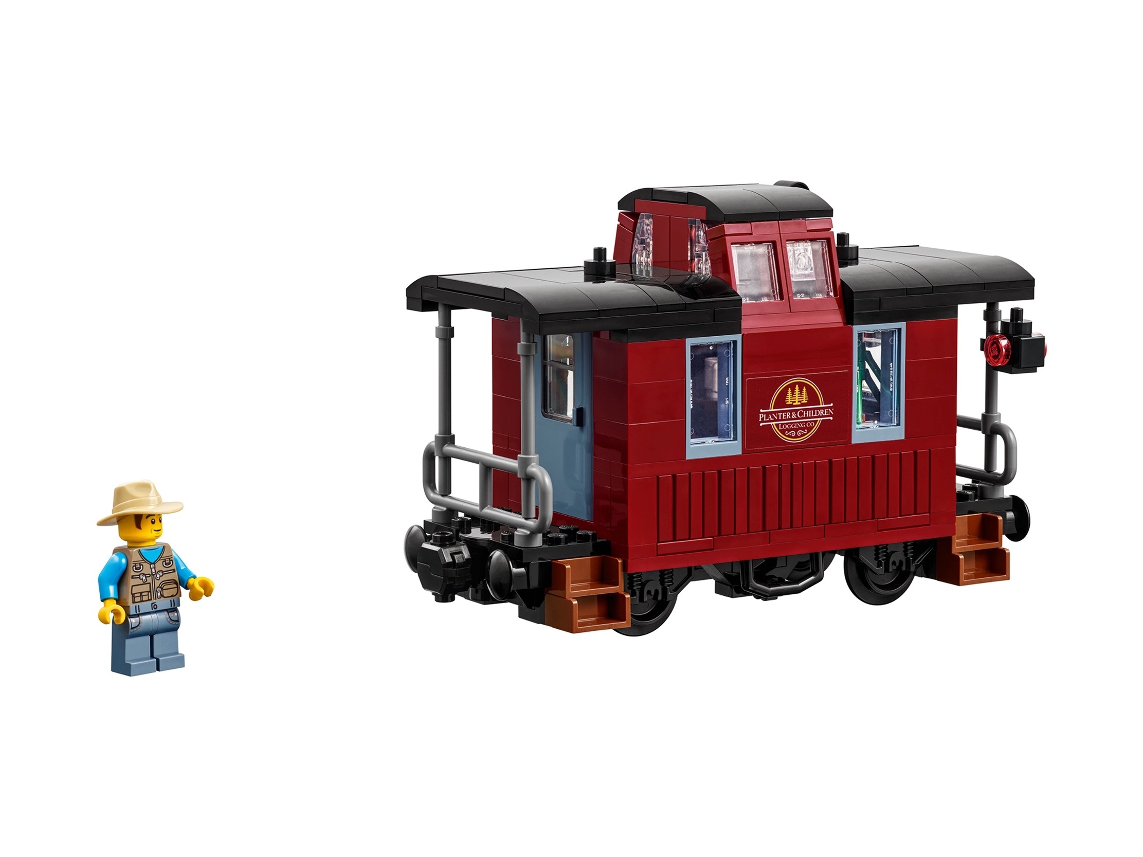 LEGO BrickLink Designer - Drewniana linia kolejowa