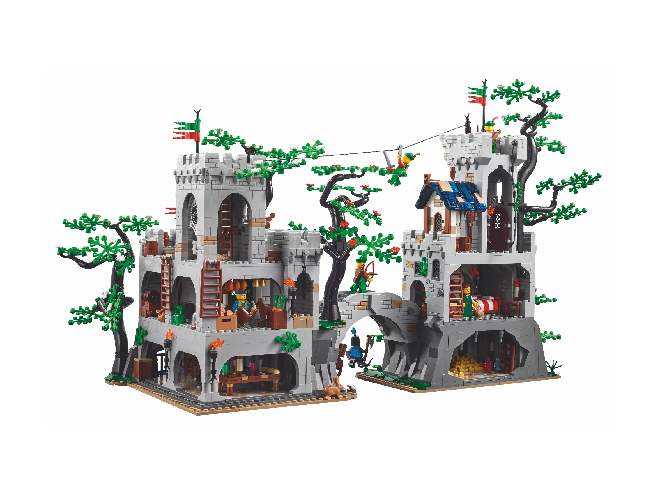 LEGO BrickLink Designer - Leśna twierdza