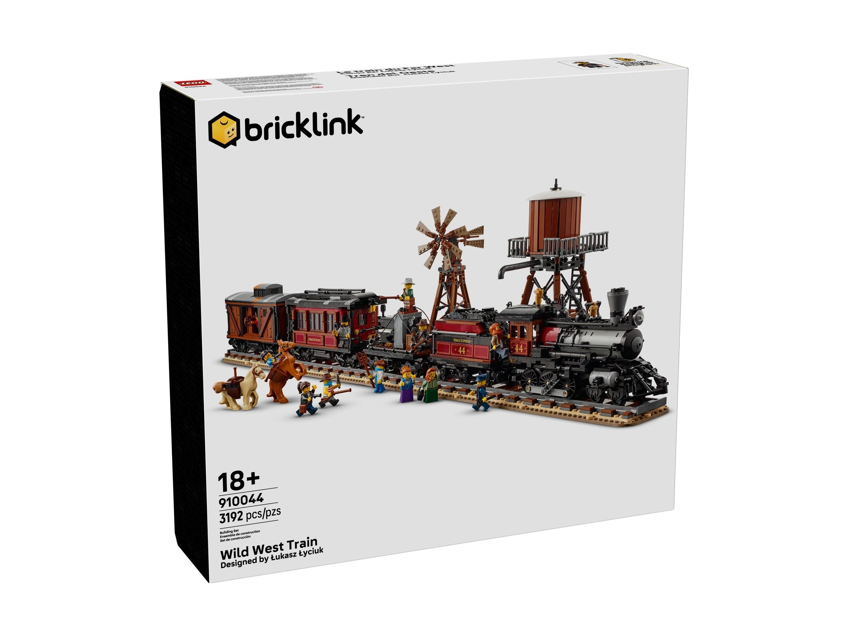 LEGO BrickLink Designer - Pociąg na Dzikim Zachodzie