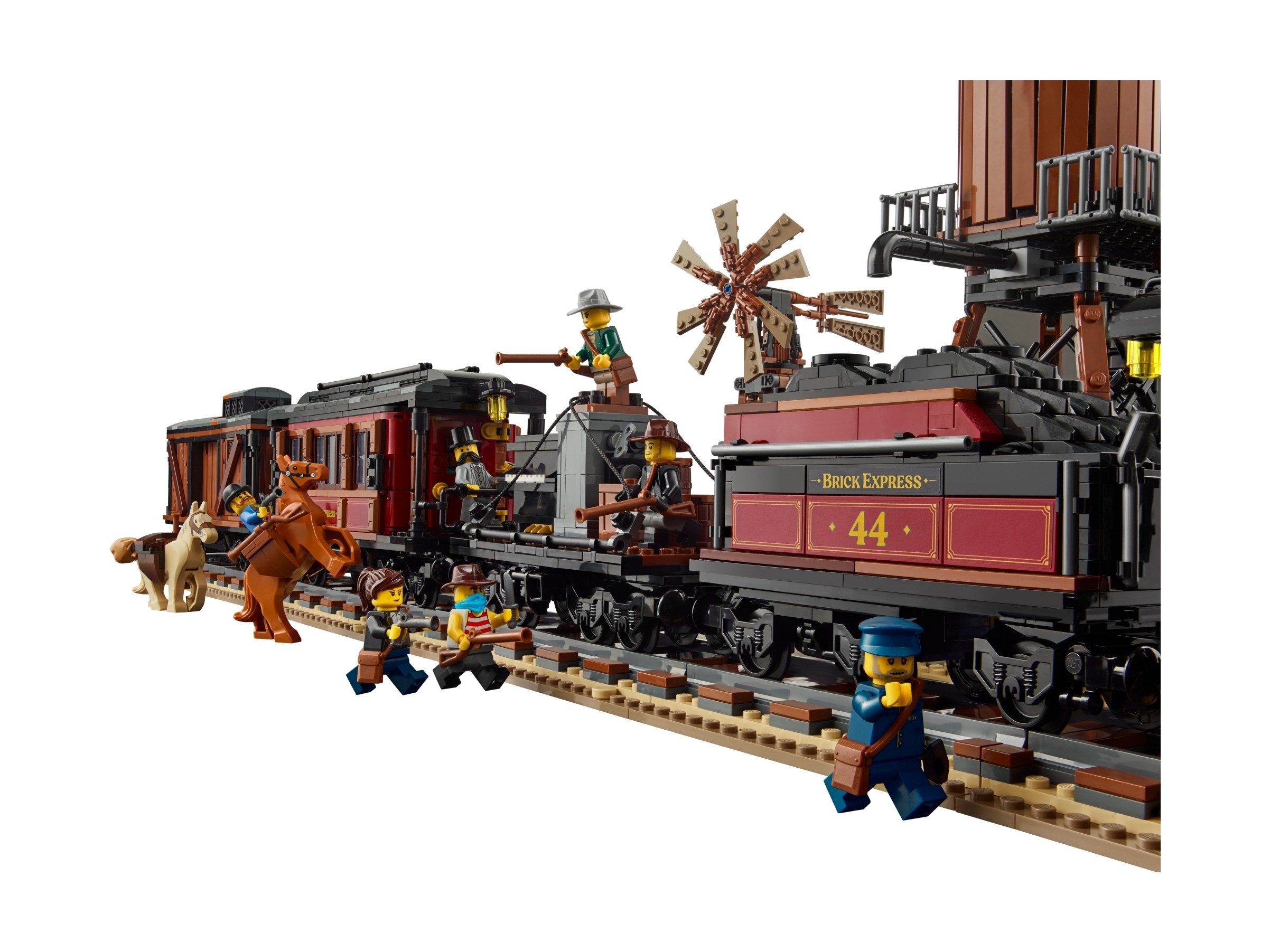 LEGO BrickLink Designer - Pociąg na Dzikim Zachodzie