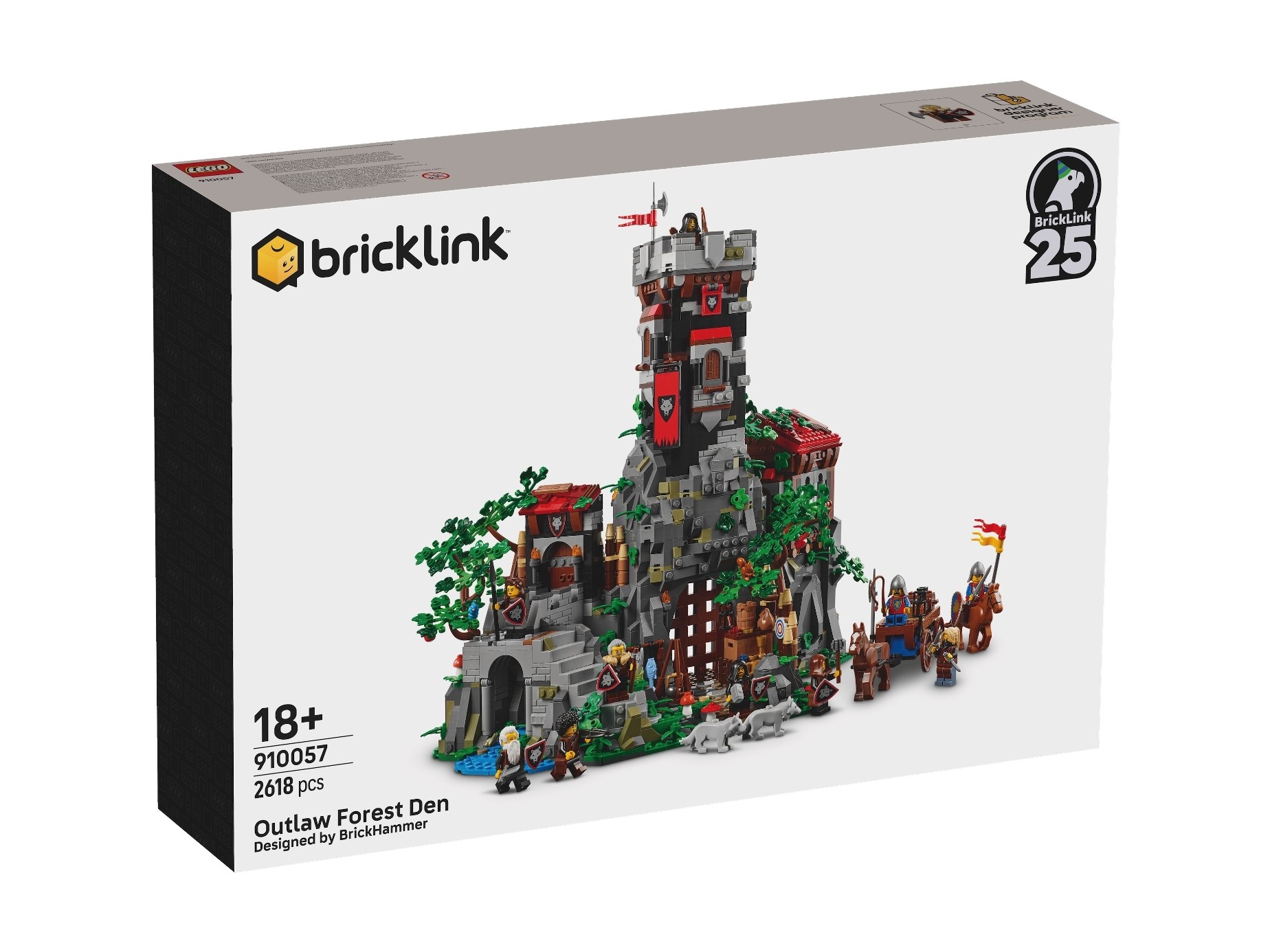 LEGO BrickLink Designer - Leśna kryjówka rozbójników