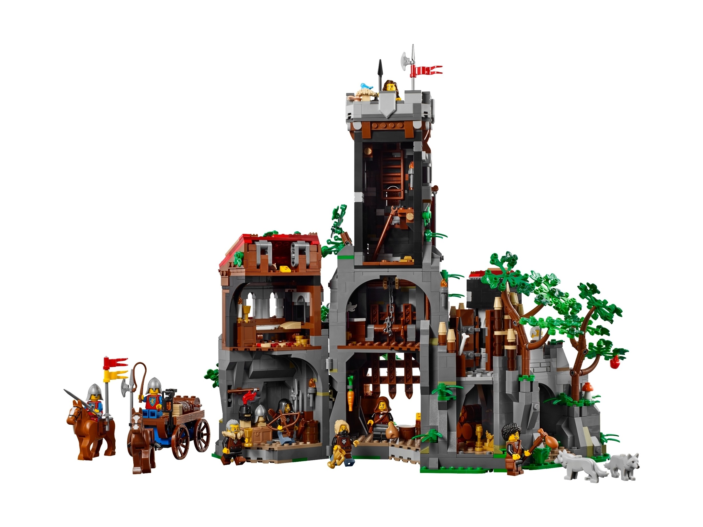 LEGO BrickLink Designer - Leśna kryjówka rozbójników