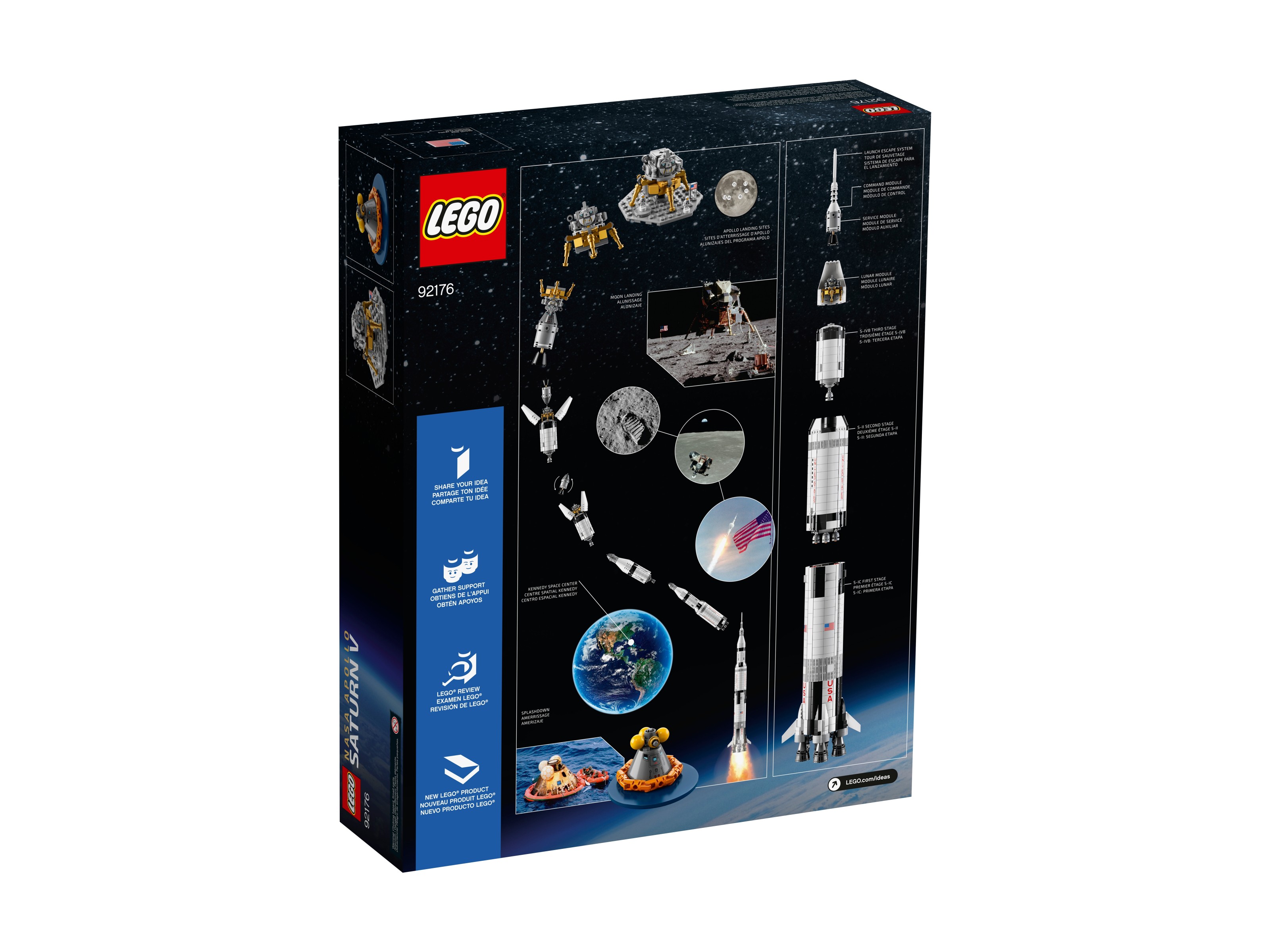 LEGO Ideas - LEGO® Rakieta NASA Apollo Saturn V