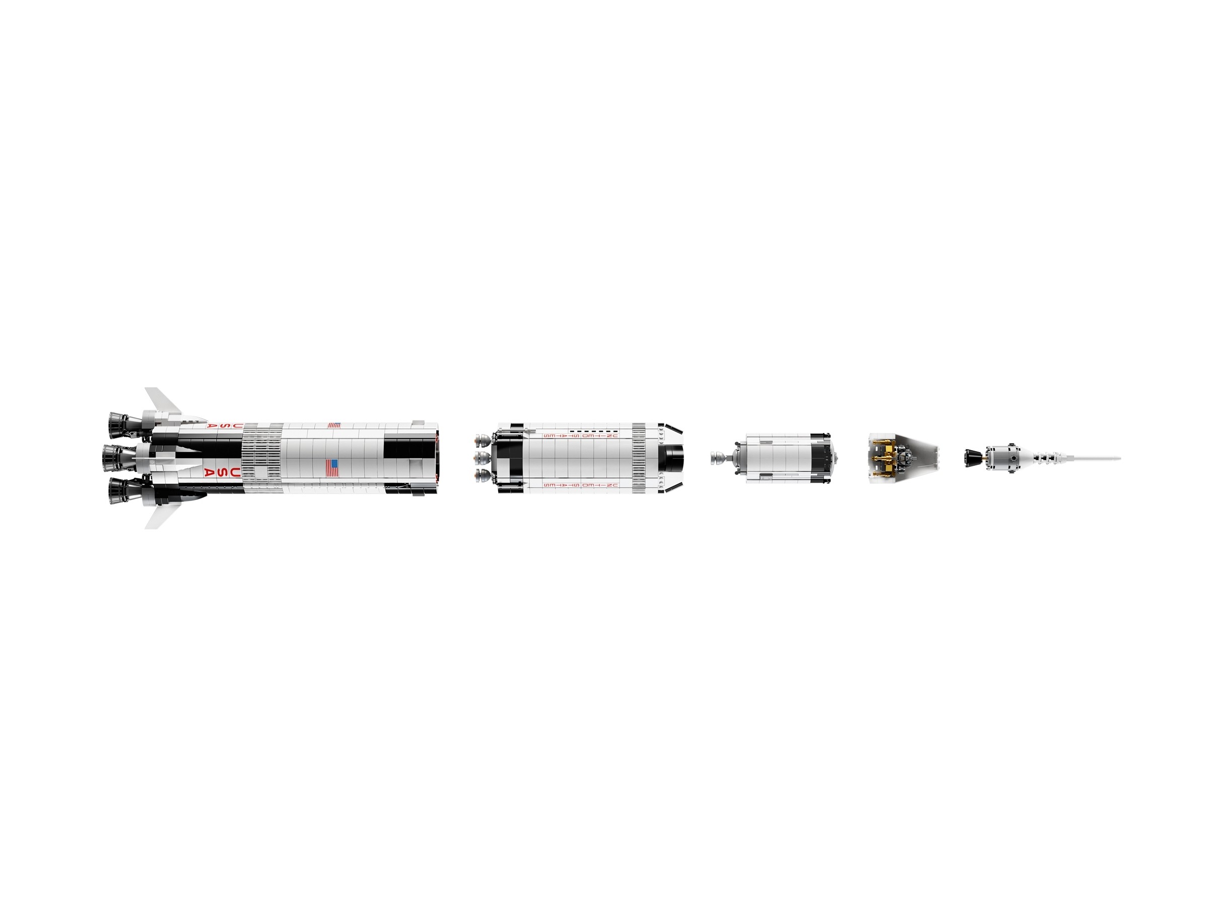 LEGO Ideas - LEGO® Rakieta NASA Apollo Saturn V
